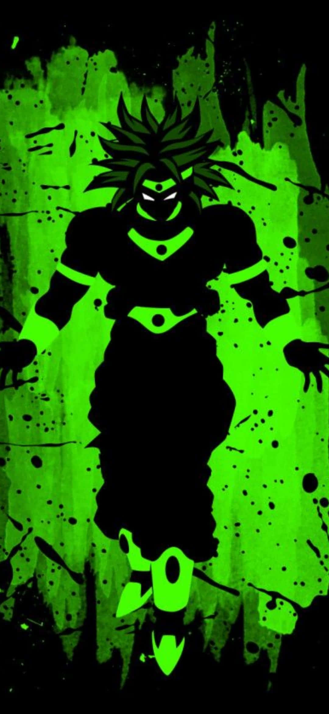 Прокручивайте с лёгкостью на плавном дисплее Broly iPhone Шпалери