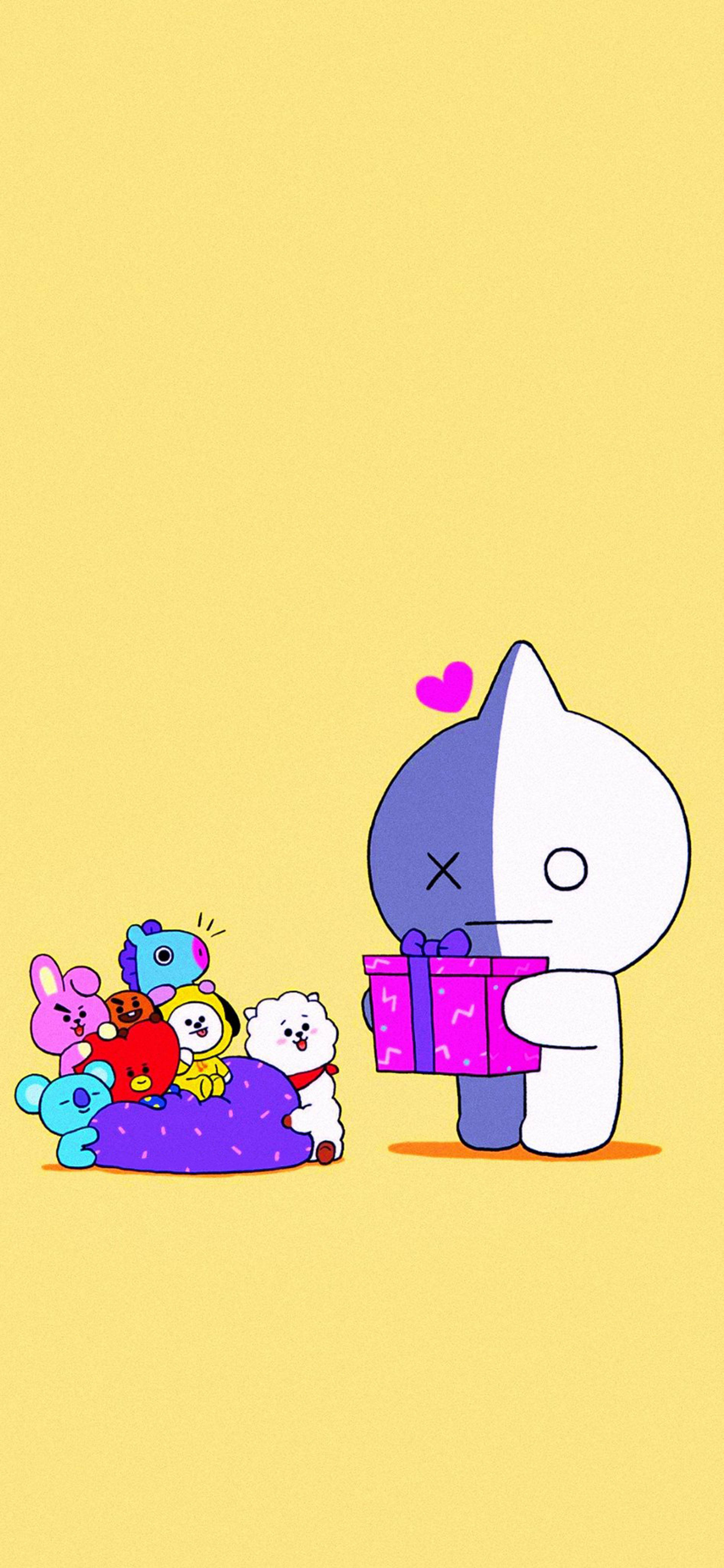 Подарок Van BT21 Шпалери