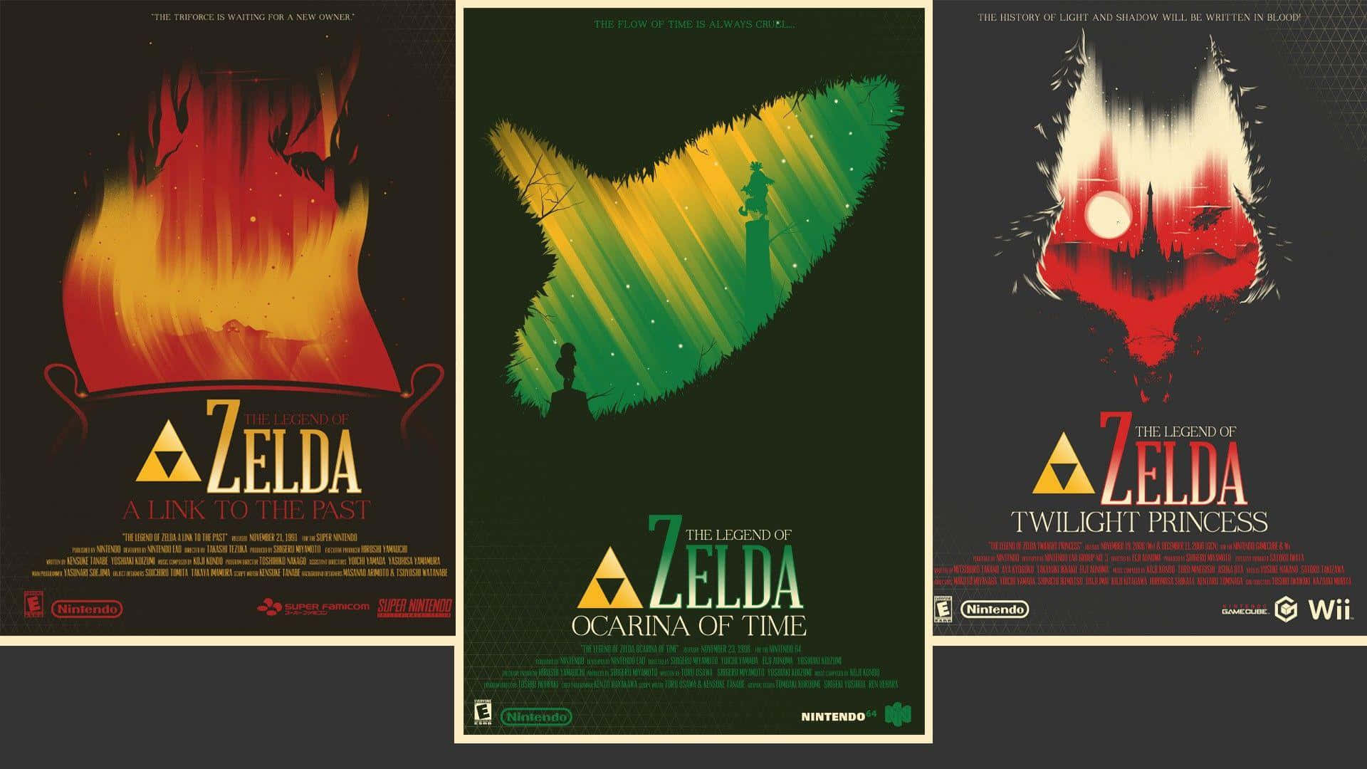 Подорож у захопливий світ пригод із The Legend of Zelda: Twilight Princess Шпалери