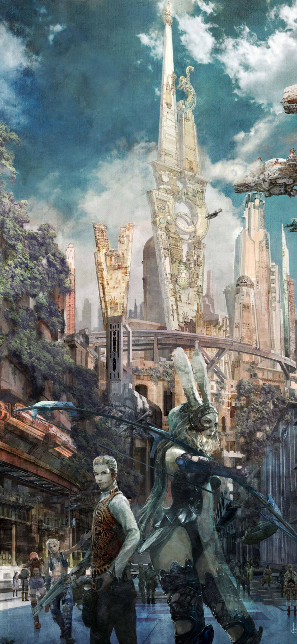 Познайте мир Final Fantasy с удивительной интерактивной графикой. Шпалери