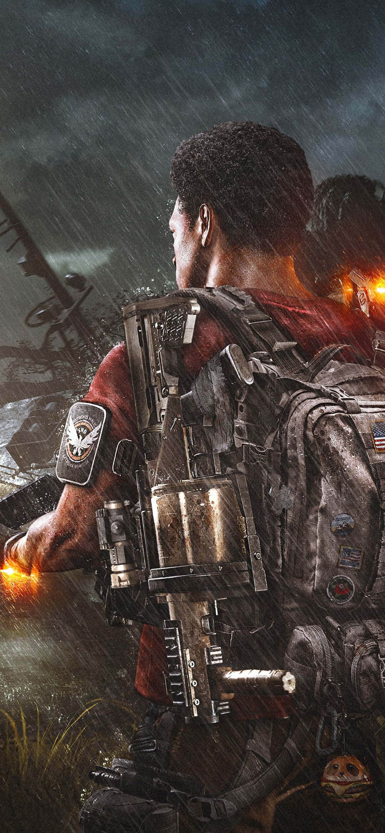 Покажите свою любовь к The Division с изысканным iPhone XS Max. Шпалери