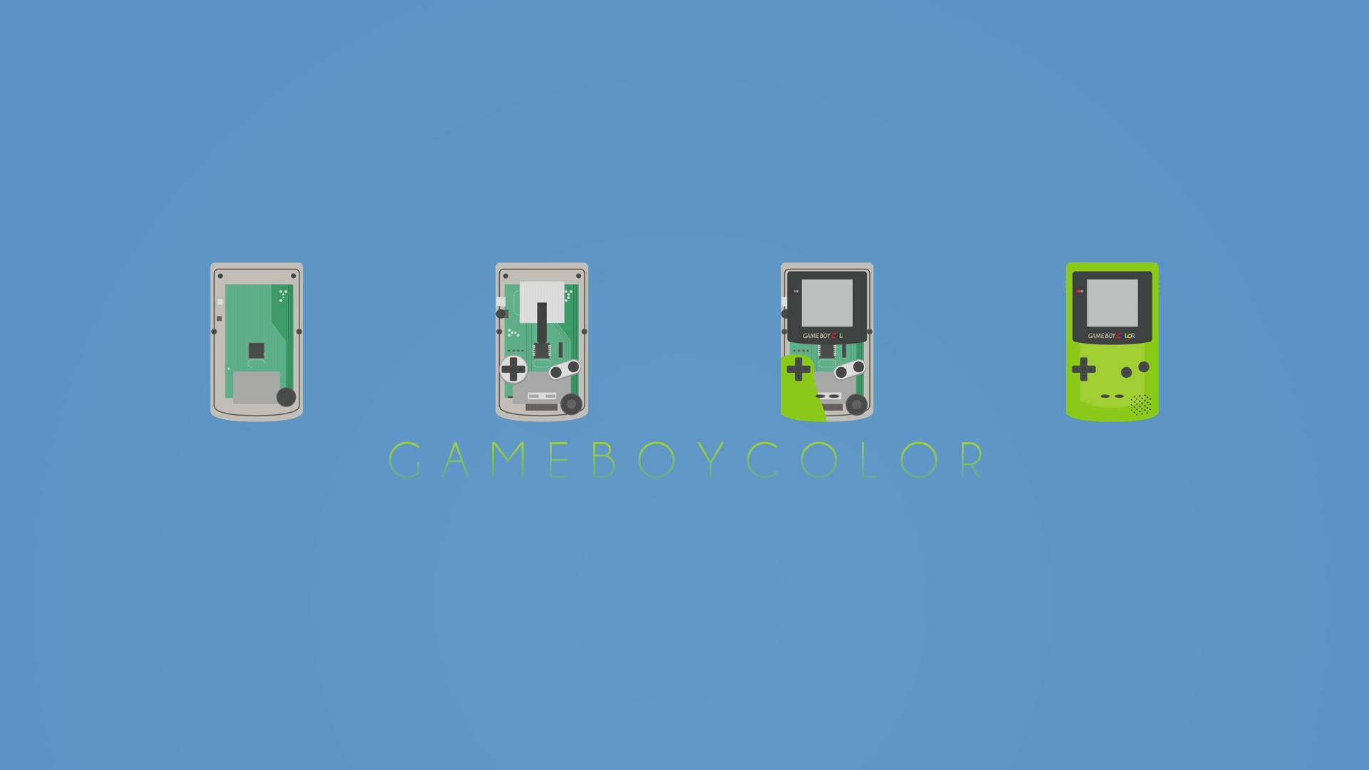 Покрокова збірка Game Boy Color Шпалери