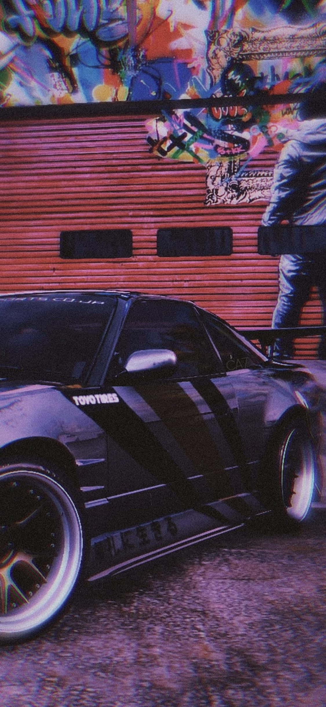 Получи заряд адреналина от быстрых гонок с Need For Speed Heat на iPhone Xs. Шпалери
