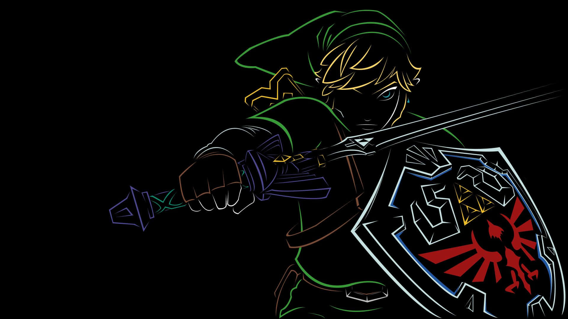 Поринь у світ The Legend of Zelda Шпалери