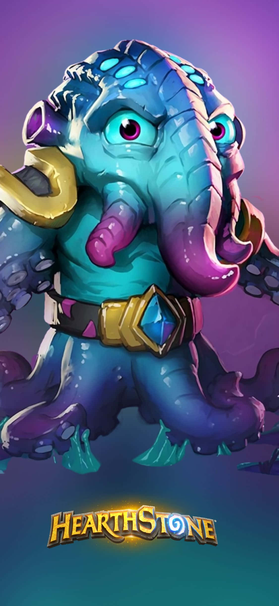 Spawn Of N'Zoth iPhone XS Hearthstone фон Шпалери