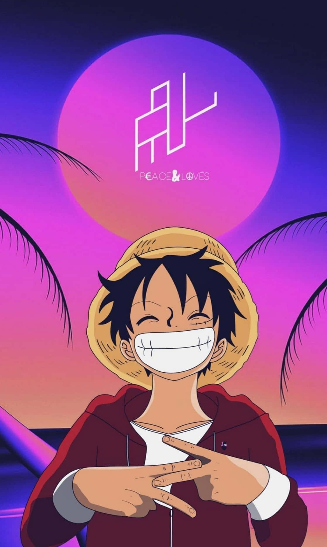 Луфі на телефон [шпалери] — One Piece Шпалери