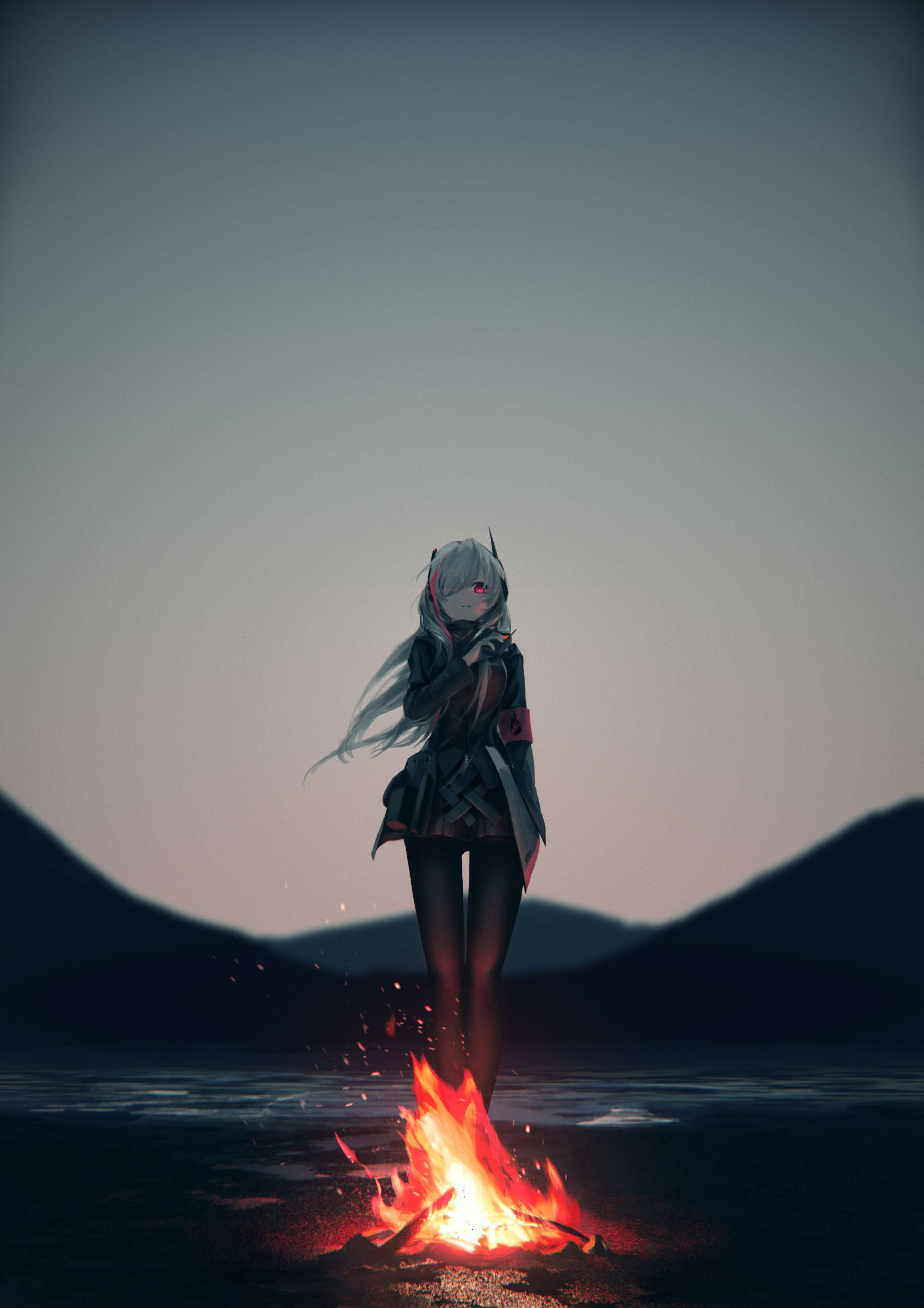 Аниме-постер Girls Frontline Шпалери