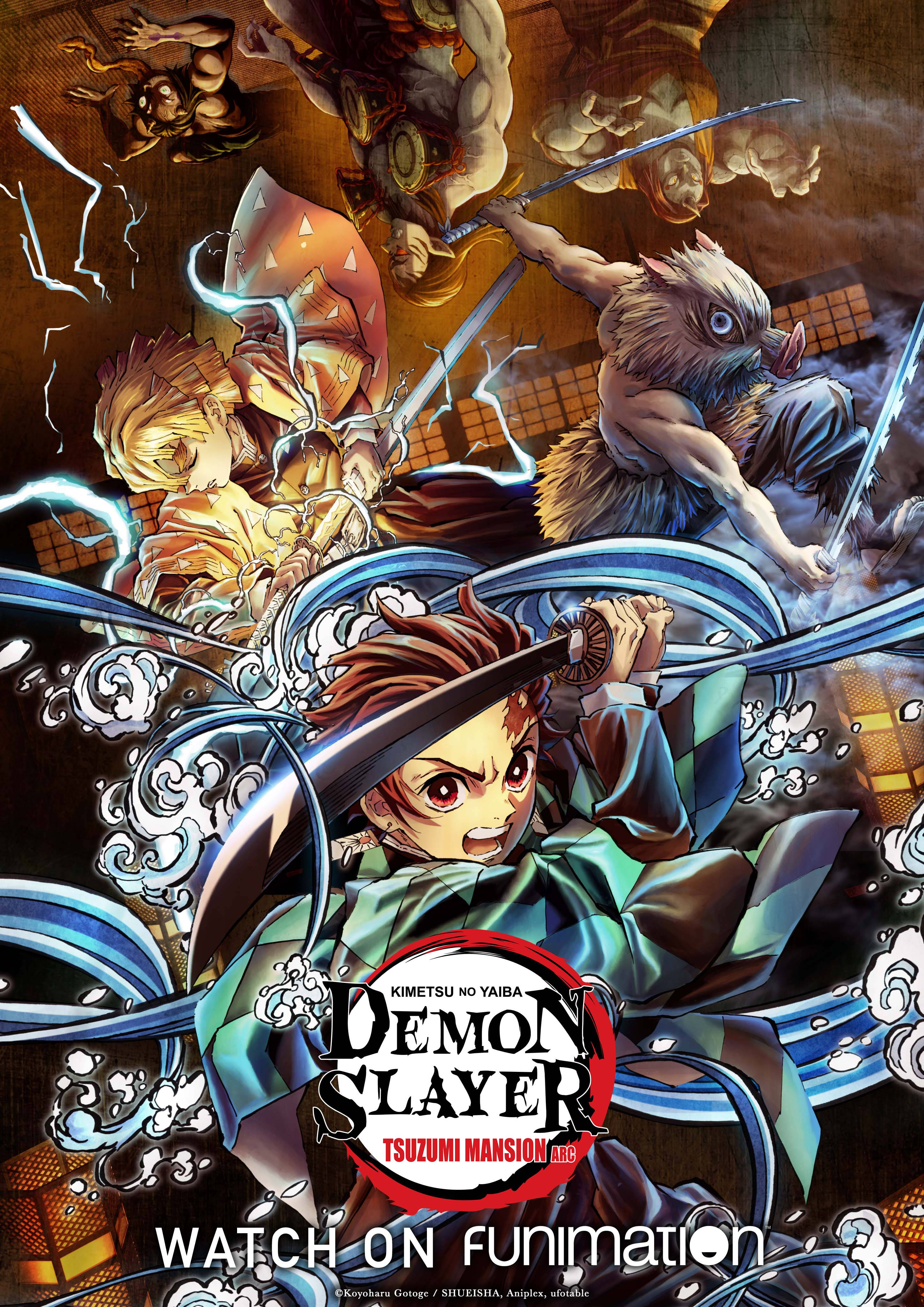 Постер з логотипом Demon Slayer: надприродний Шпалери