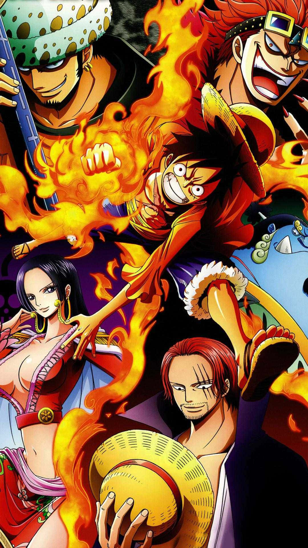 Постер с персонажем One Piece Шпалери