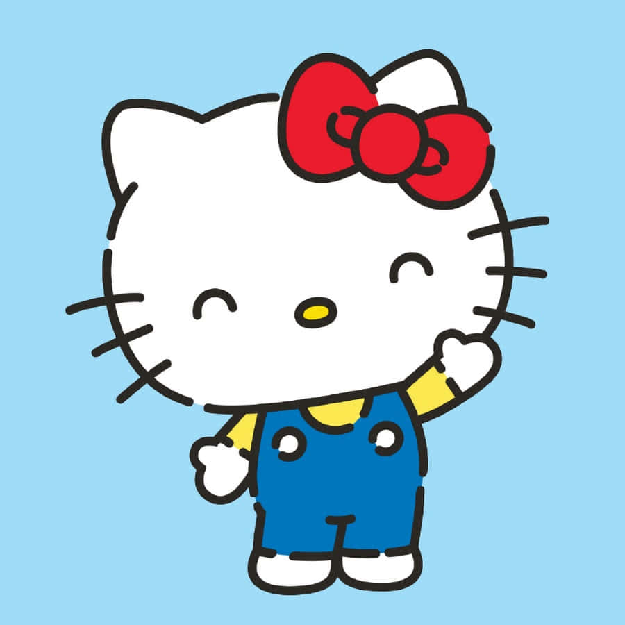 Поширюємо щастя з Hello Kitty Шпалери
