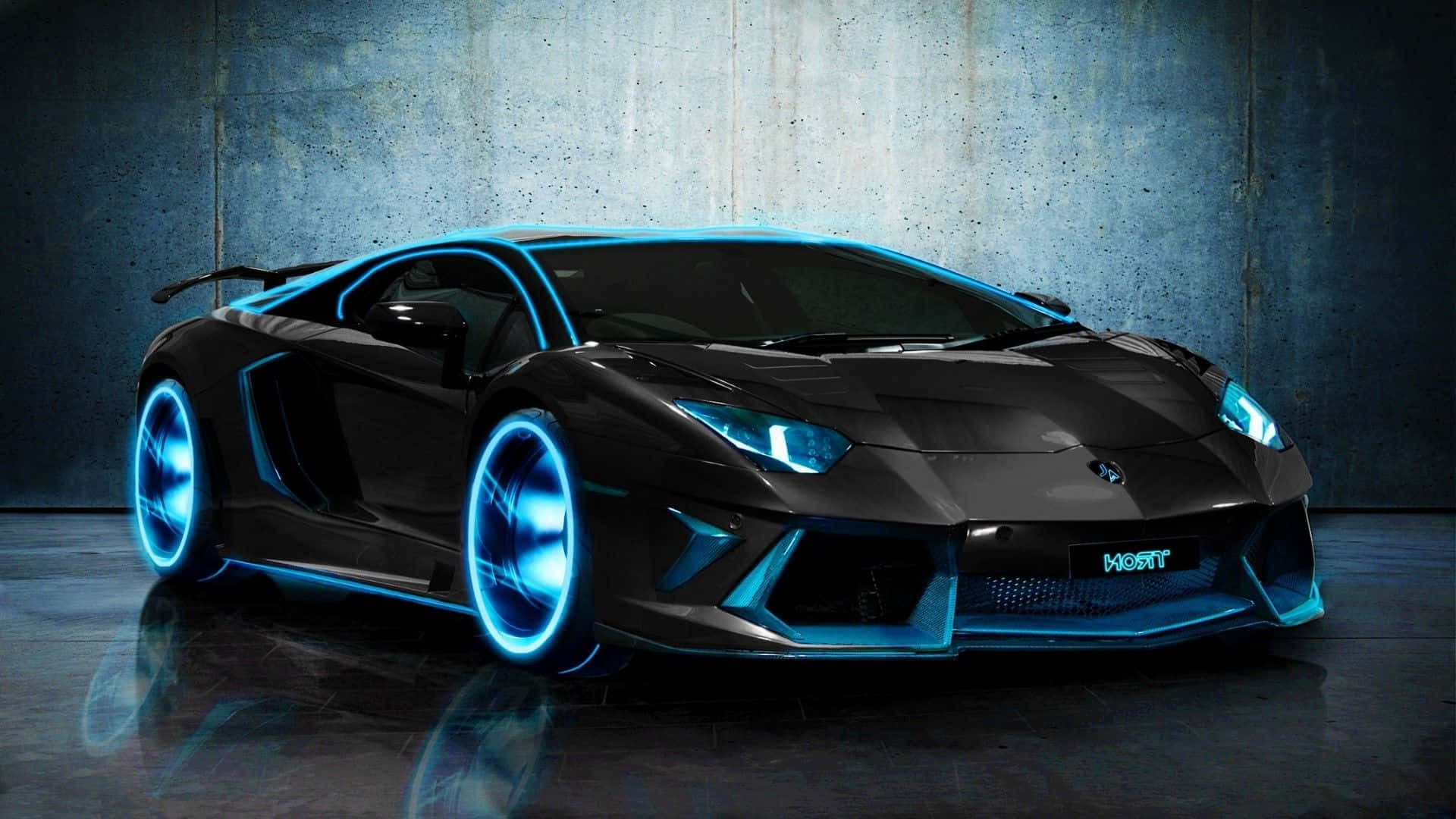 Приголомшливий Lamborghini мчить по трасі Шпалери