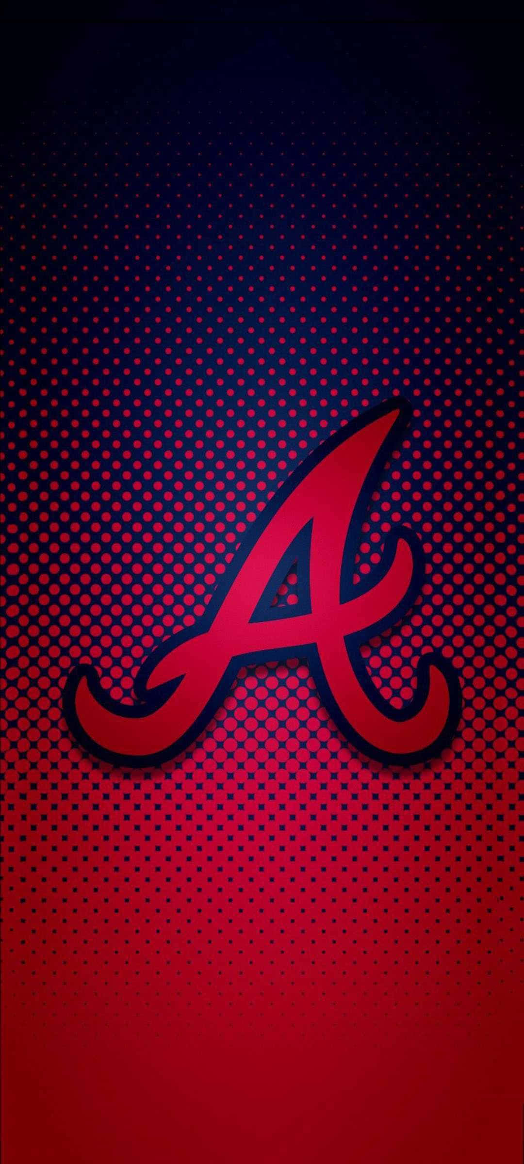 Приготовьтесь к следующей игре «Брейвз» с вашим iPhone Atlanta Braves Шпалери