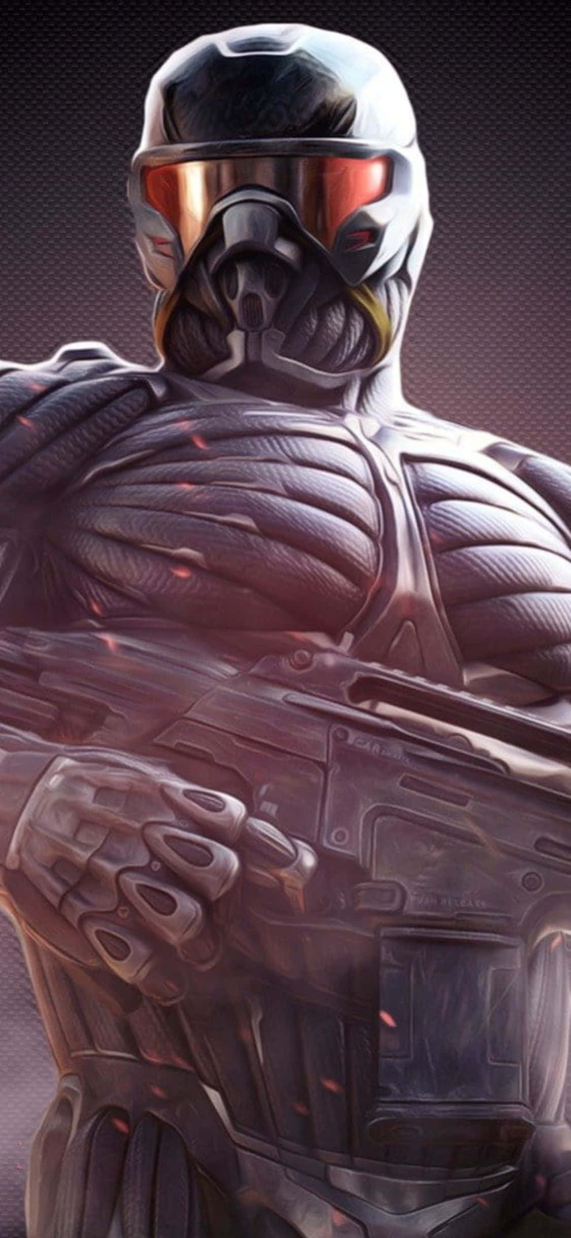 Приготовься к ультимативному игровому опыту с Crysis 3 на iPhone X Шпалери
