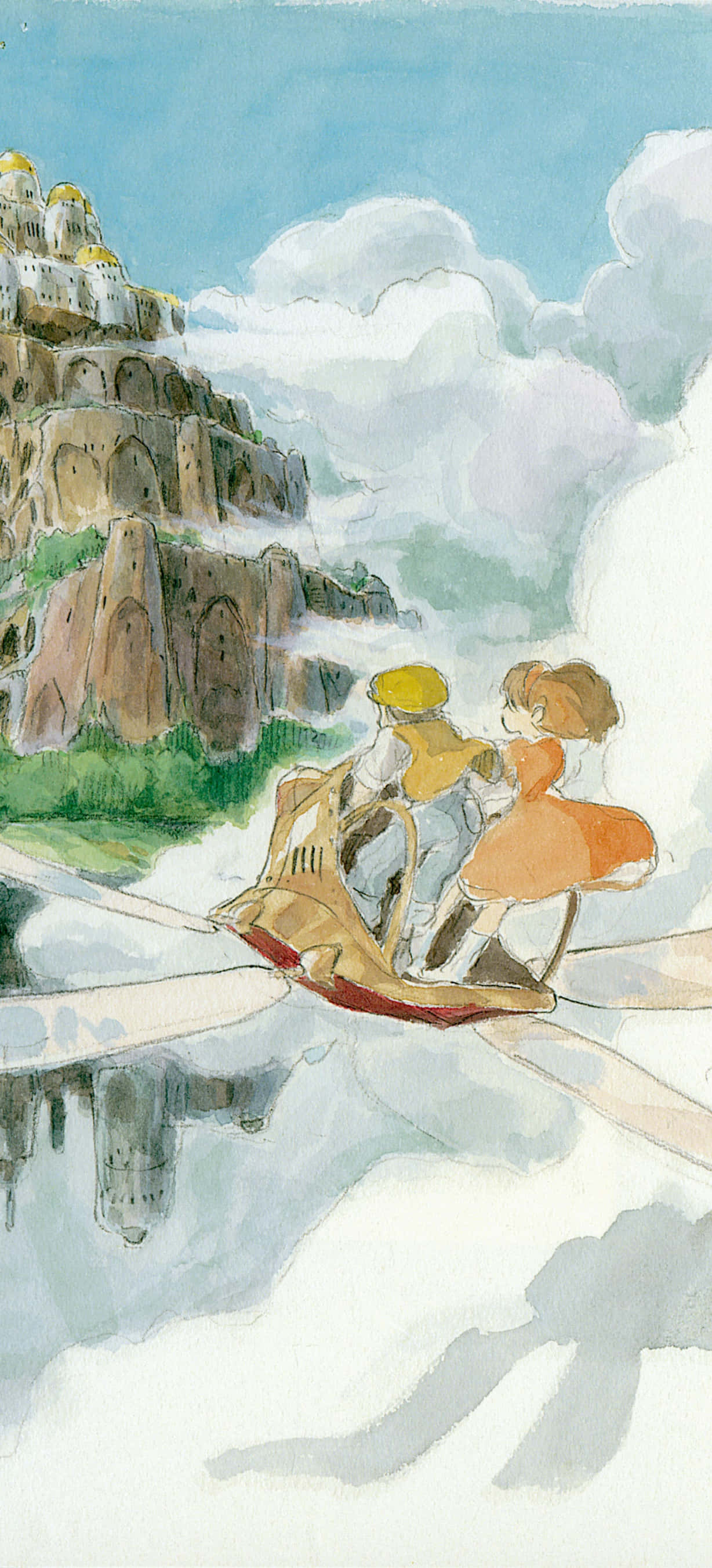Приготовьтесь исследовать мир Studio Ghibli с этим телефоном Шпалери