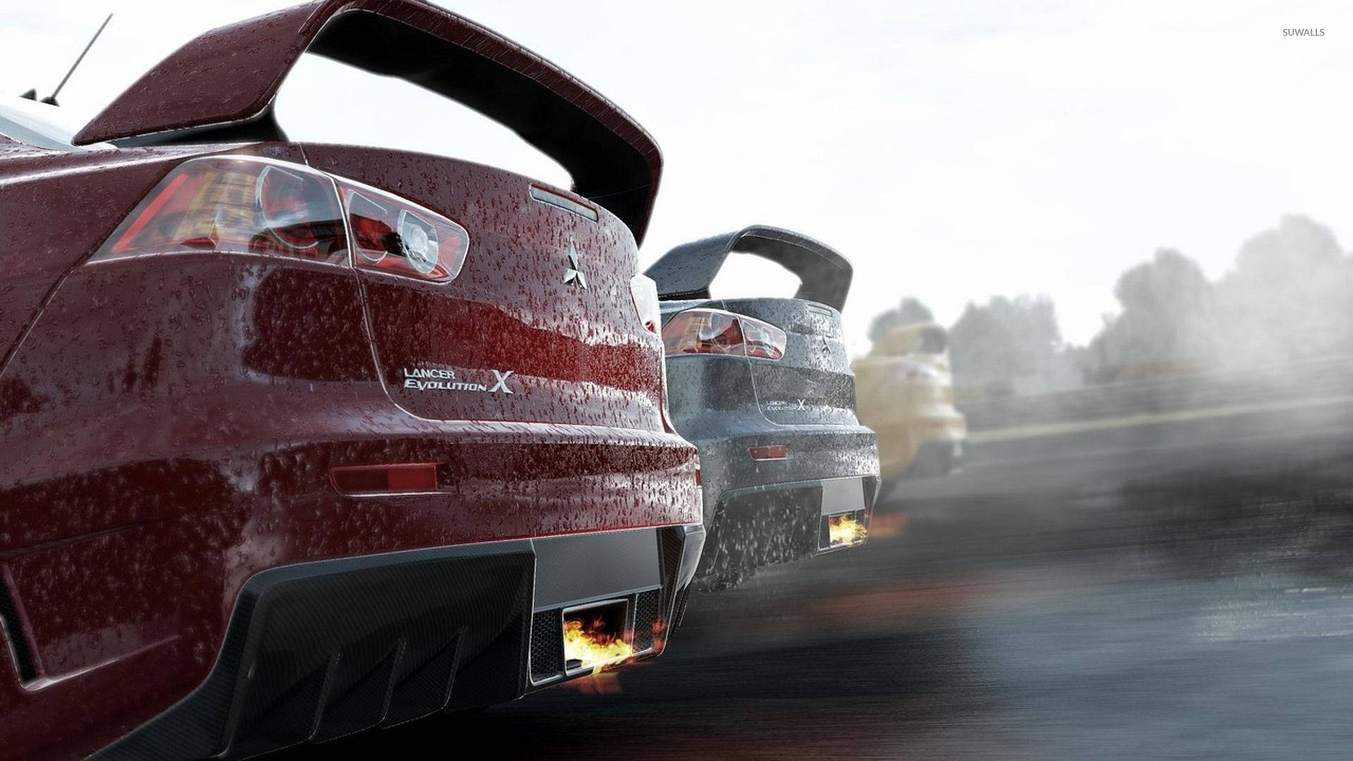 Проект Cars 4K Mitsubishi Lancer Evo Шпалери