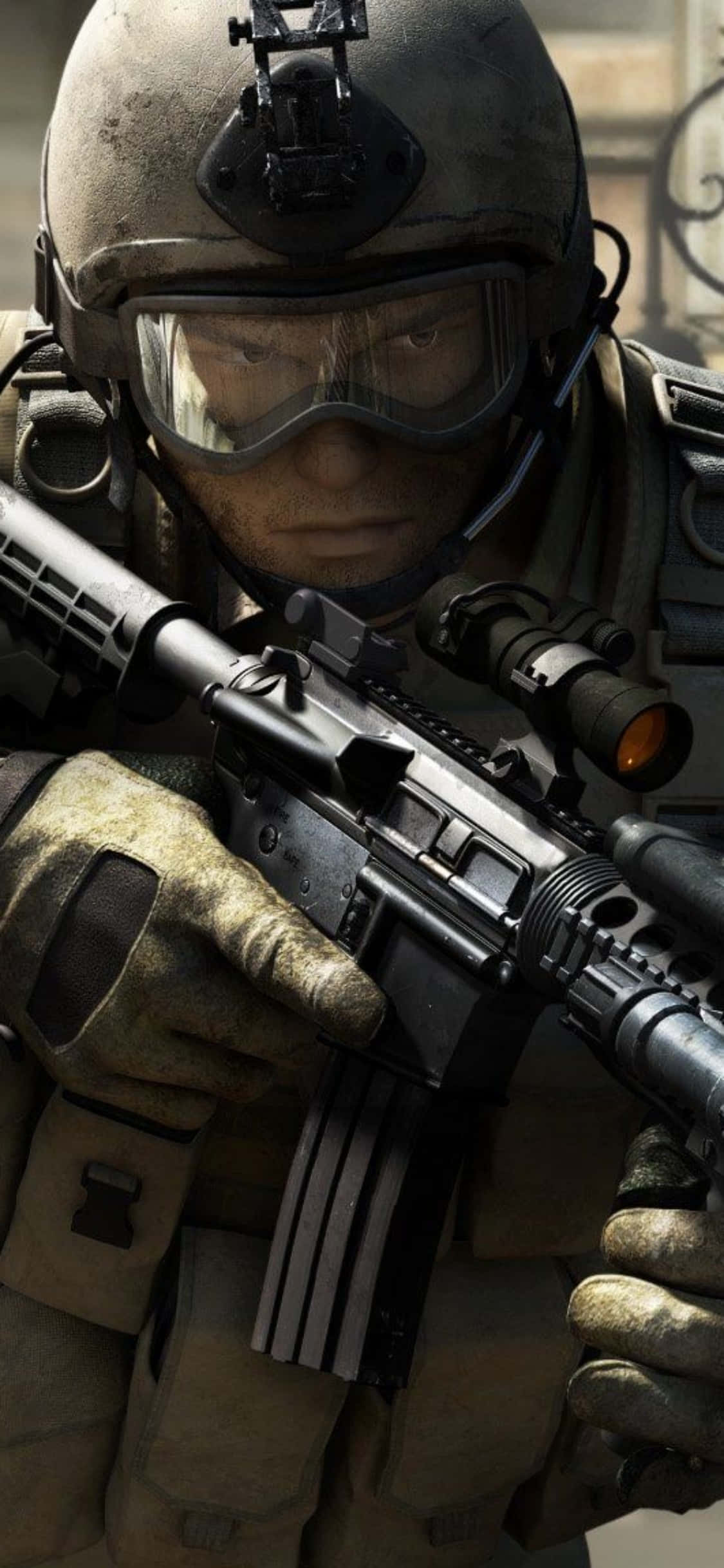 Піднимите свою ігру с iPhone XS и Counter-Strike Global Offensive Шпалери