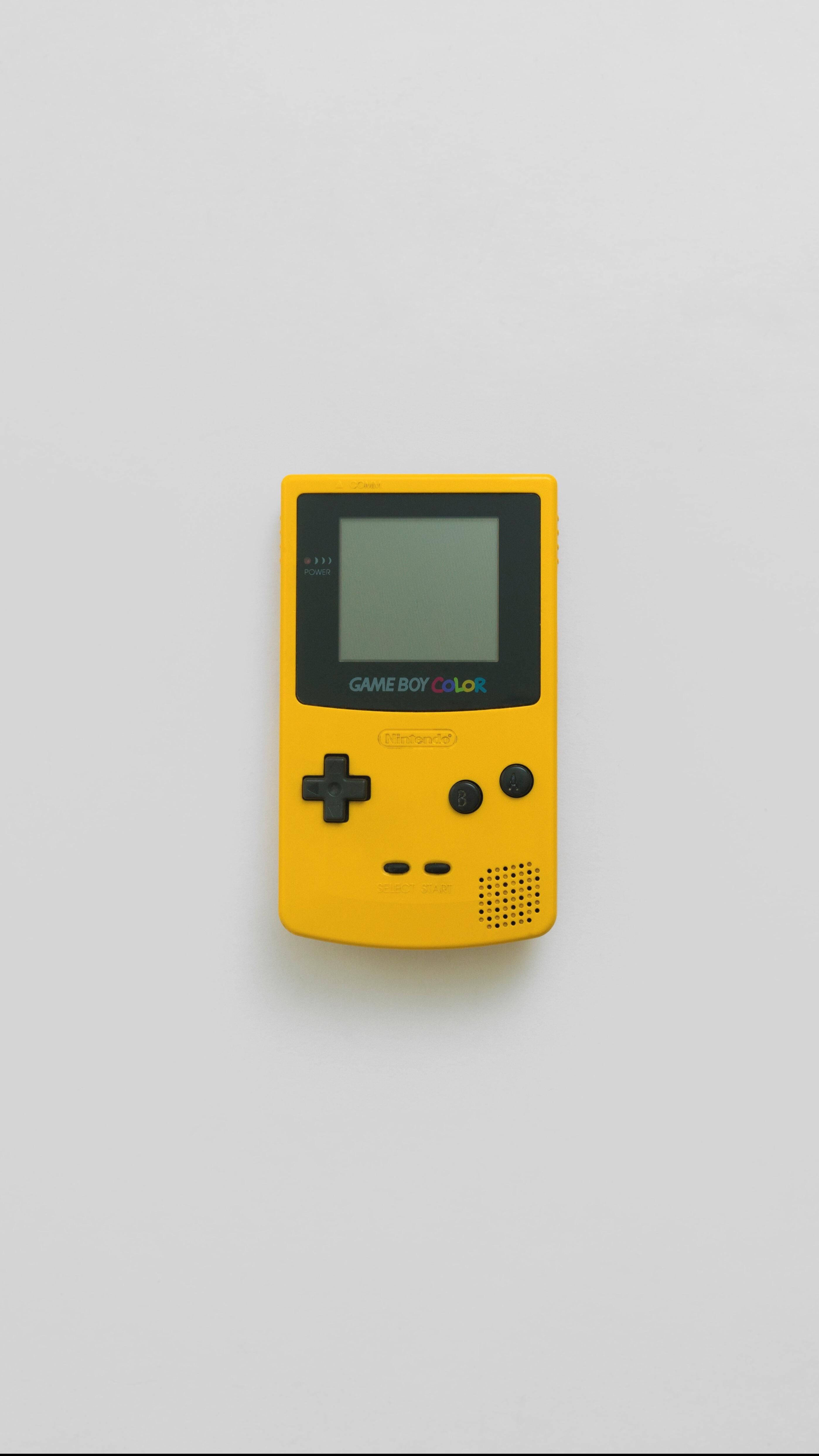 Простий жовтий Game Boy Color Шпалери