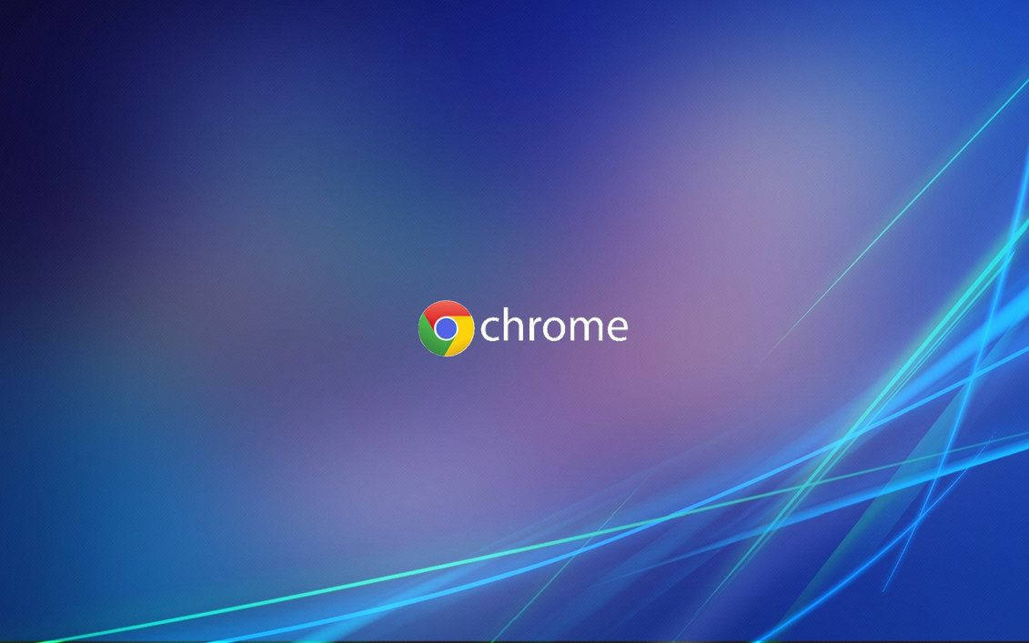 Простой Синий Эстетический Chromebook Фон Шпалери