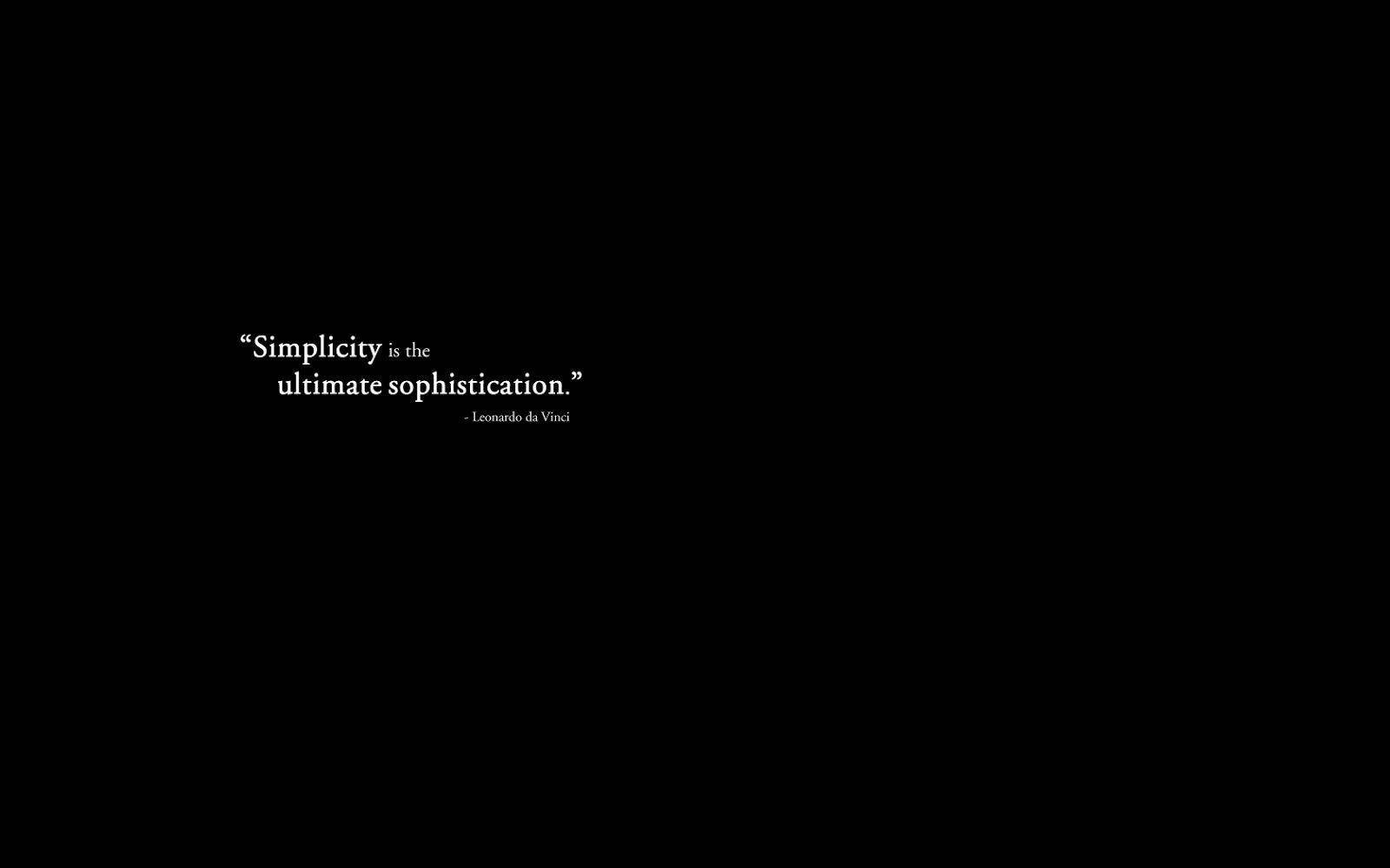 Простота — це найвища вишуканість Естетичні чорні цитати