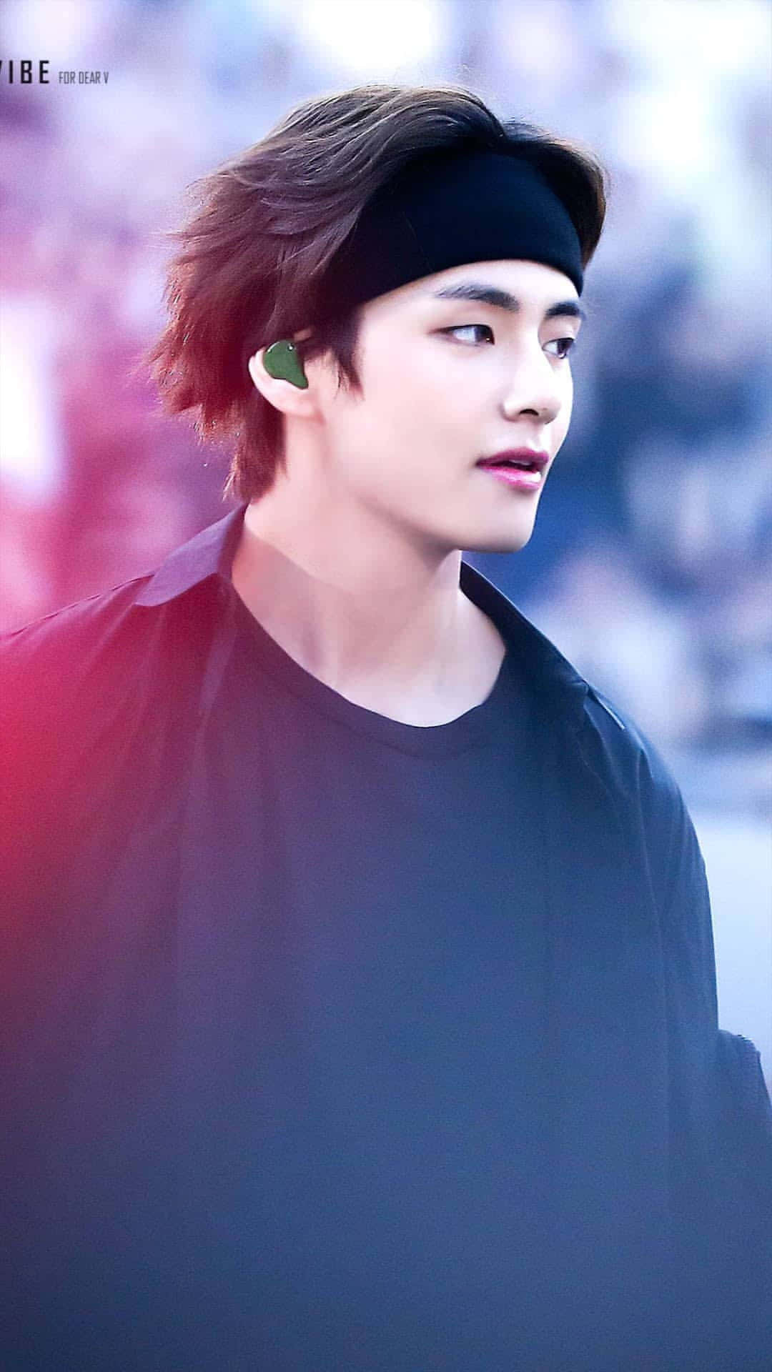 Профіль учасника BTS V збоку Шпалери