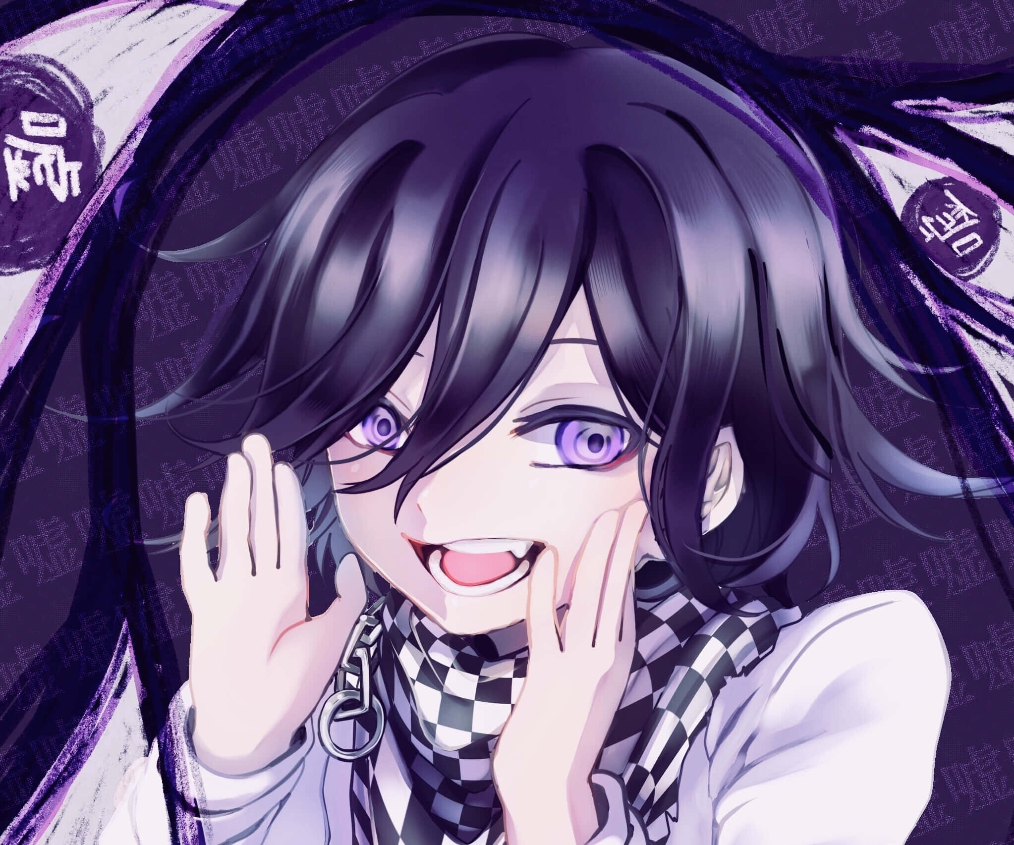 Пустотливий Кокічі Ома Danganronpa PFP Шпалери