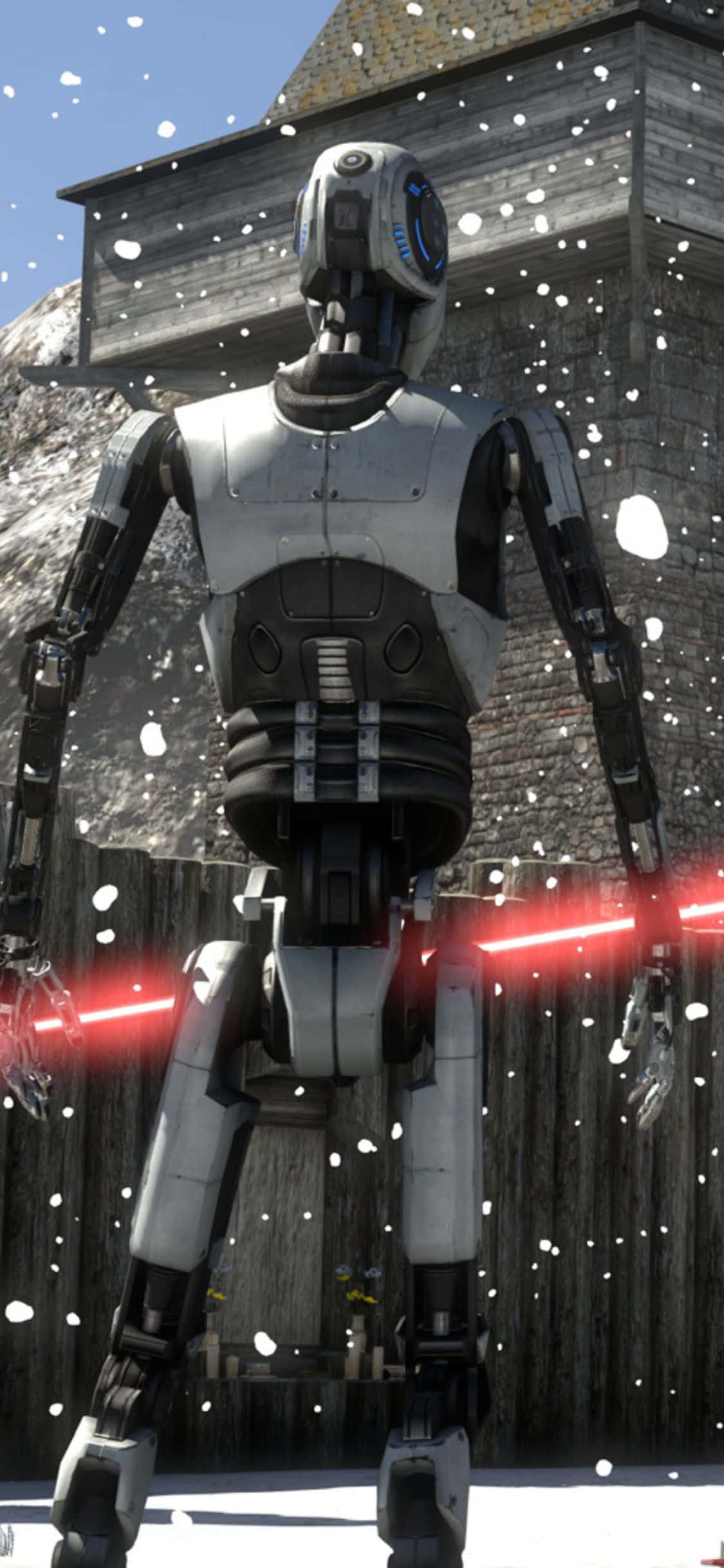Путешествие в виртуальный невиданный мир с The Talos Principle и iPhone X Шпалери