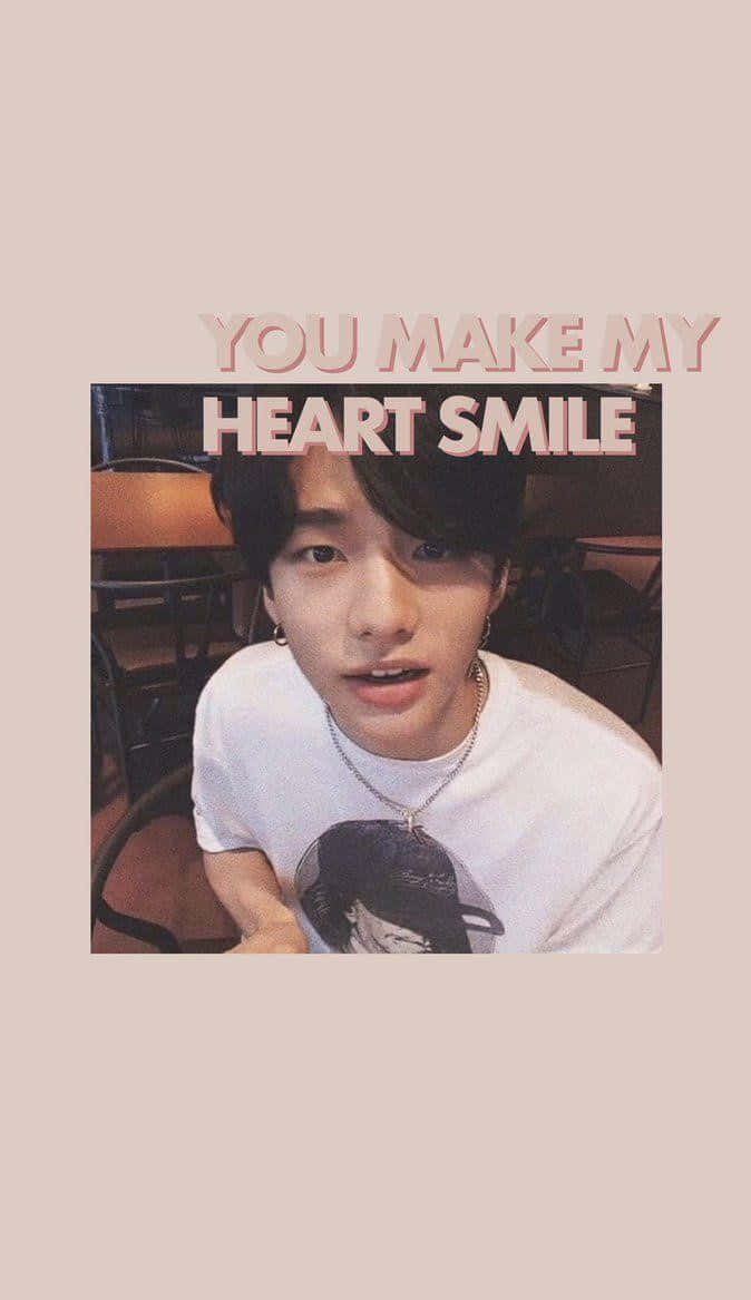 Південнокорейський співак Хьонджін You Make My Heart Smile Шпалери