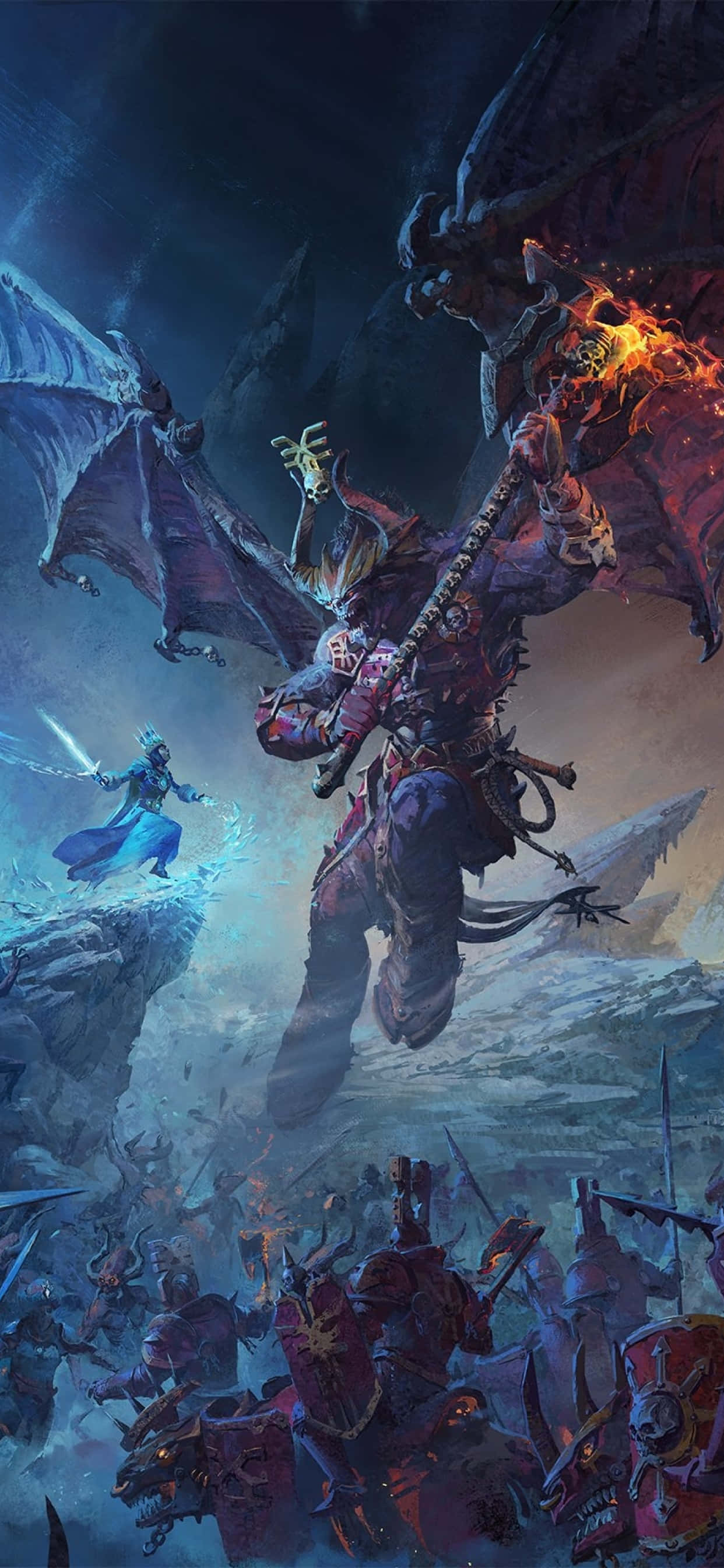 Підкорюй Total War Warhammer с iPhone X Шпалери