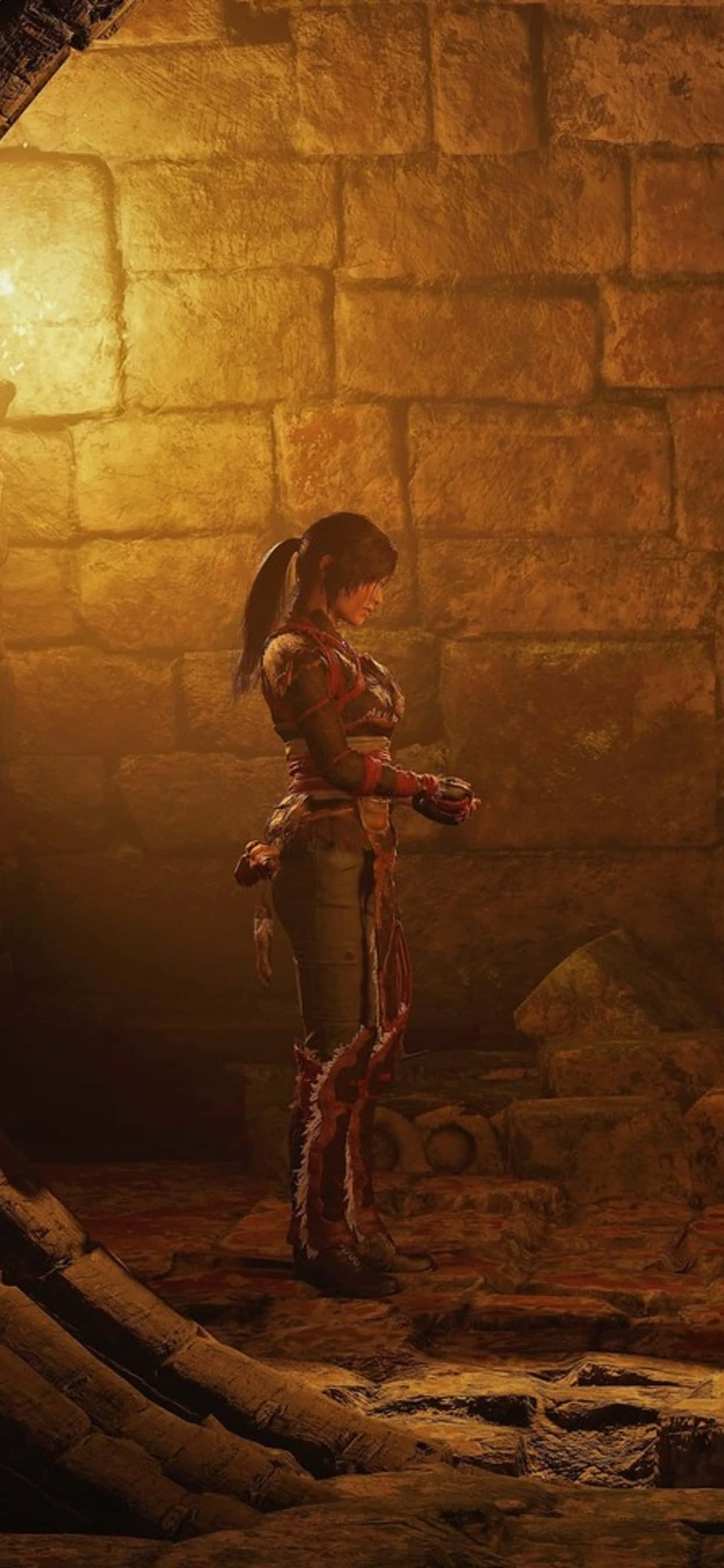 Піднимитесь над тенью - Pixel 3 & Shadow Of the Tomb Raider Шпалери