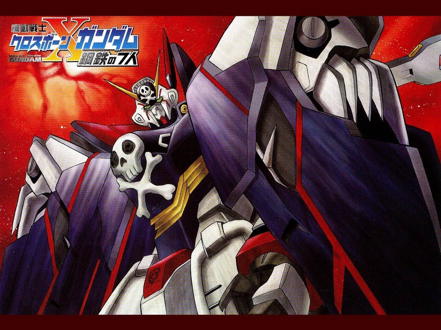 Піратський логотип на Mobile Suit Gundam Шпалери