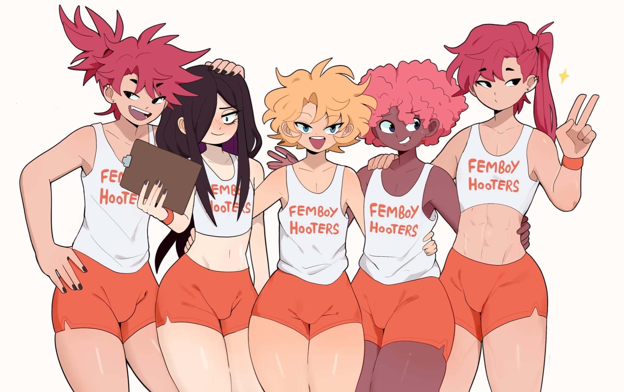 Пісня Femboy Hooters Yung Waifu Шпалери