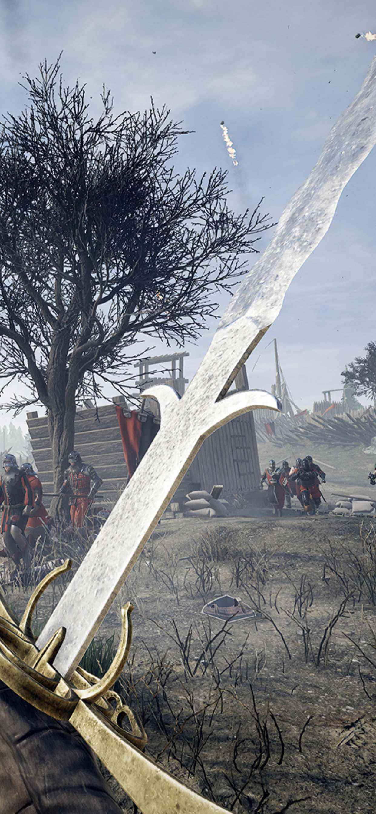 Руби ворогов с iPhone Xs Max Mordhau Шпалери