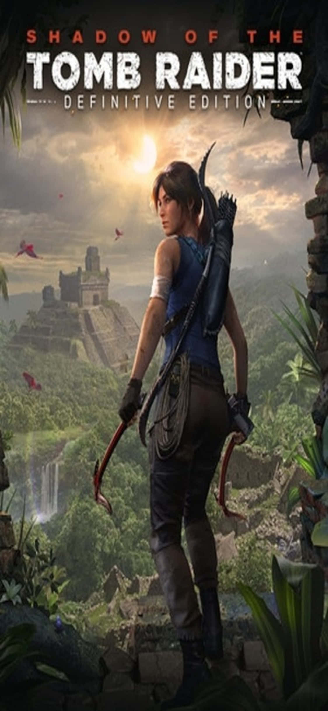 Розгадай тайны світа с Shadow of the Tomb Raider для iPhone X Шпалери