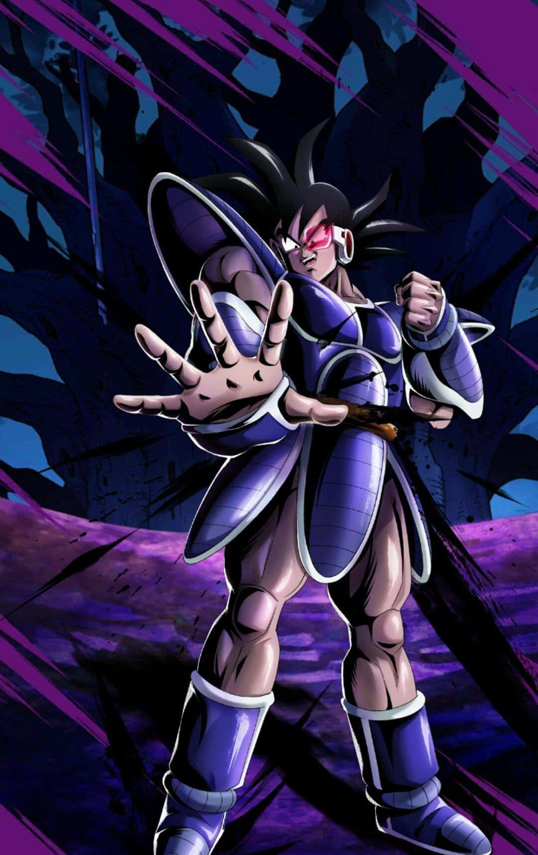 Розкрой внутрішнего героя с Dragon Ball Legends Шпалери