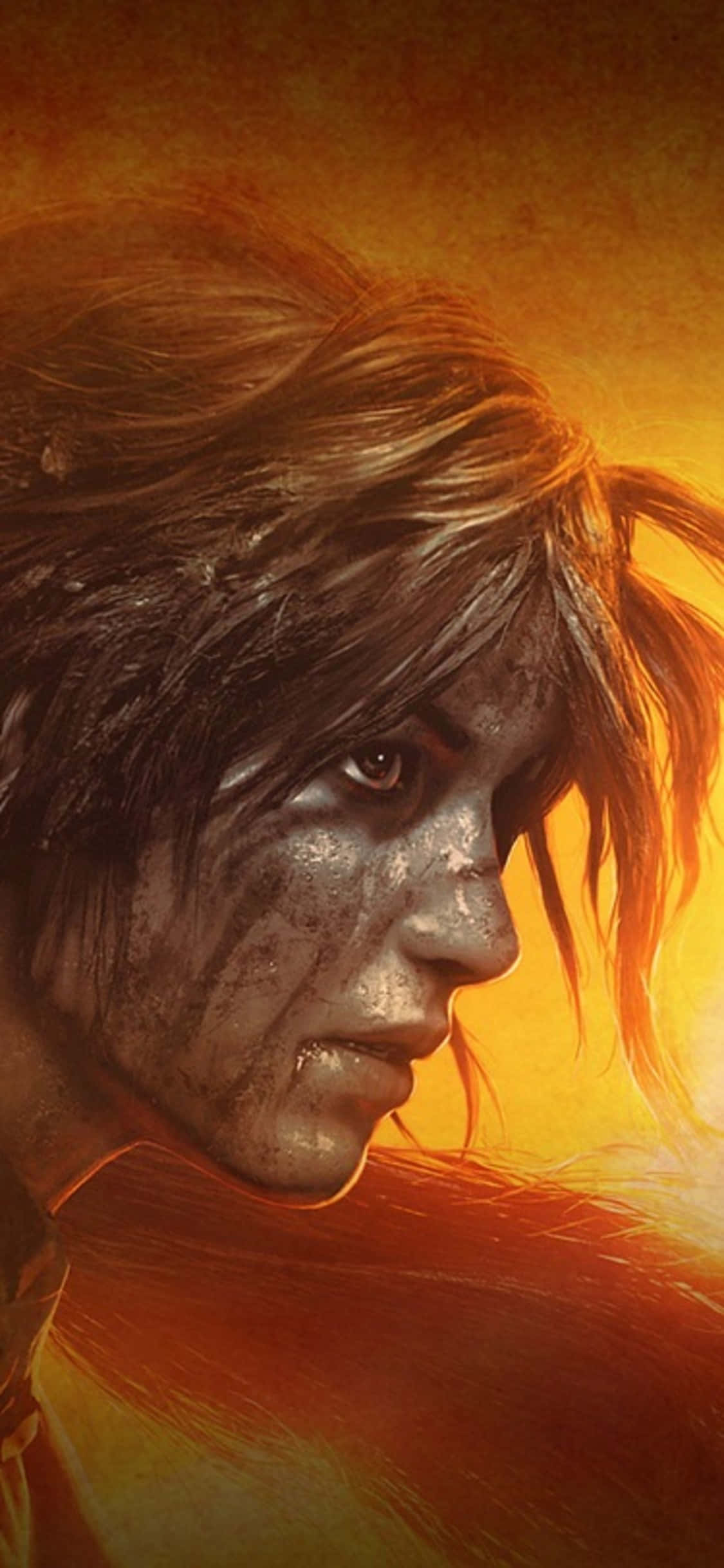Розкрой тайны Shadow Of The Tomb Raider на iPhone X Шпалери
