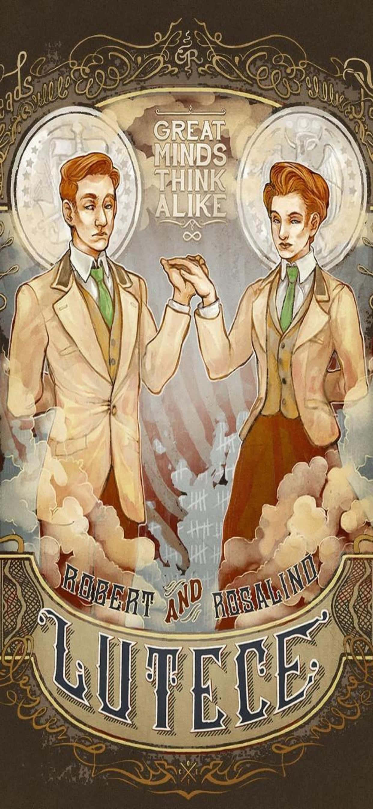 Розкройте секреты вселенной Bioshock Infinite с iPhone Xs Max Шпалери