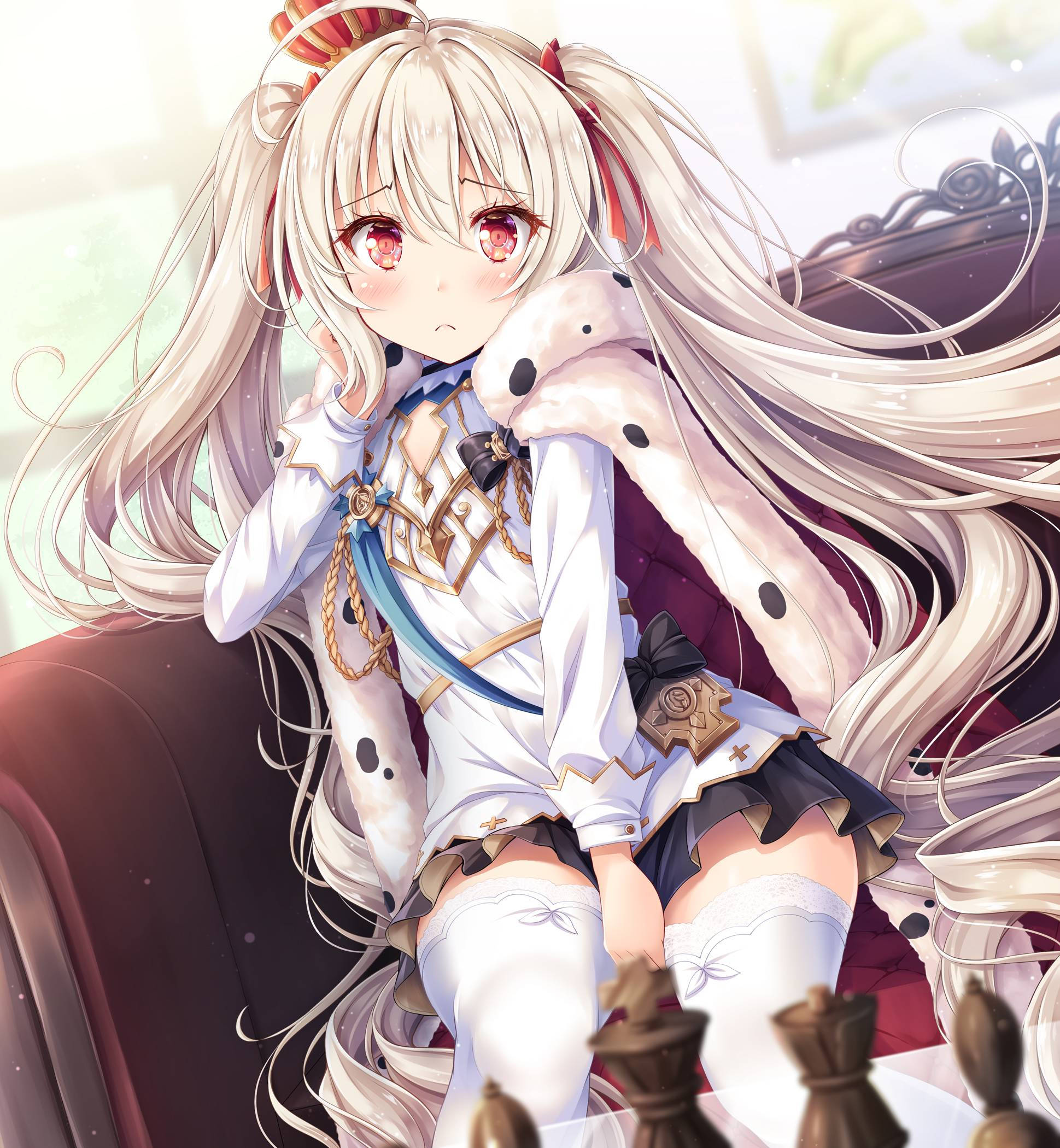 Azur Lane: Румянец Вэлиант Шпалери