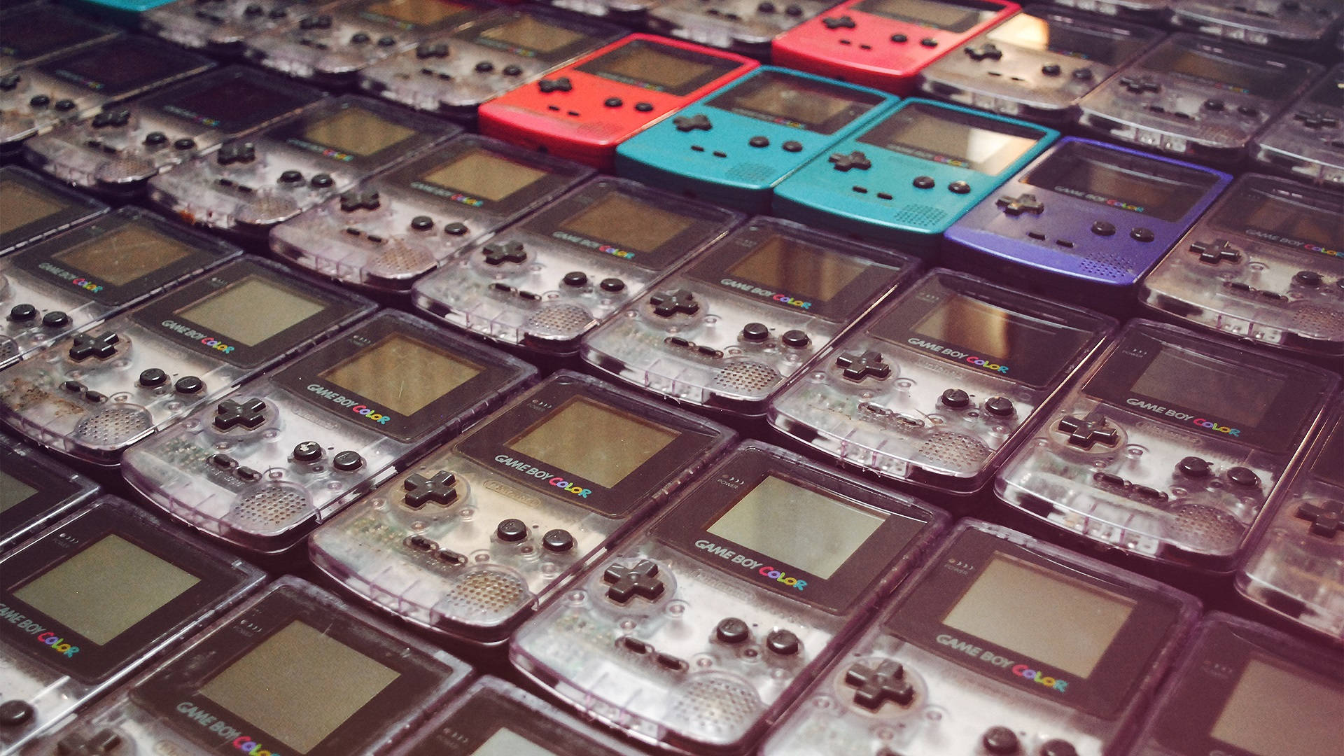 Ряди моделей Game Boy Color Шпалери