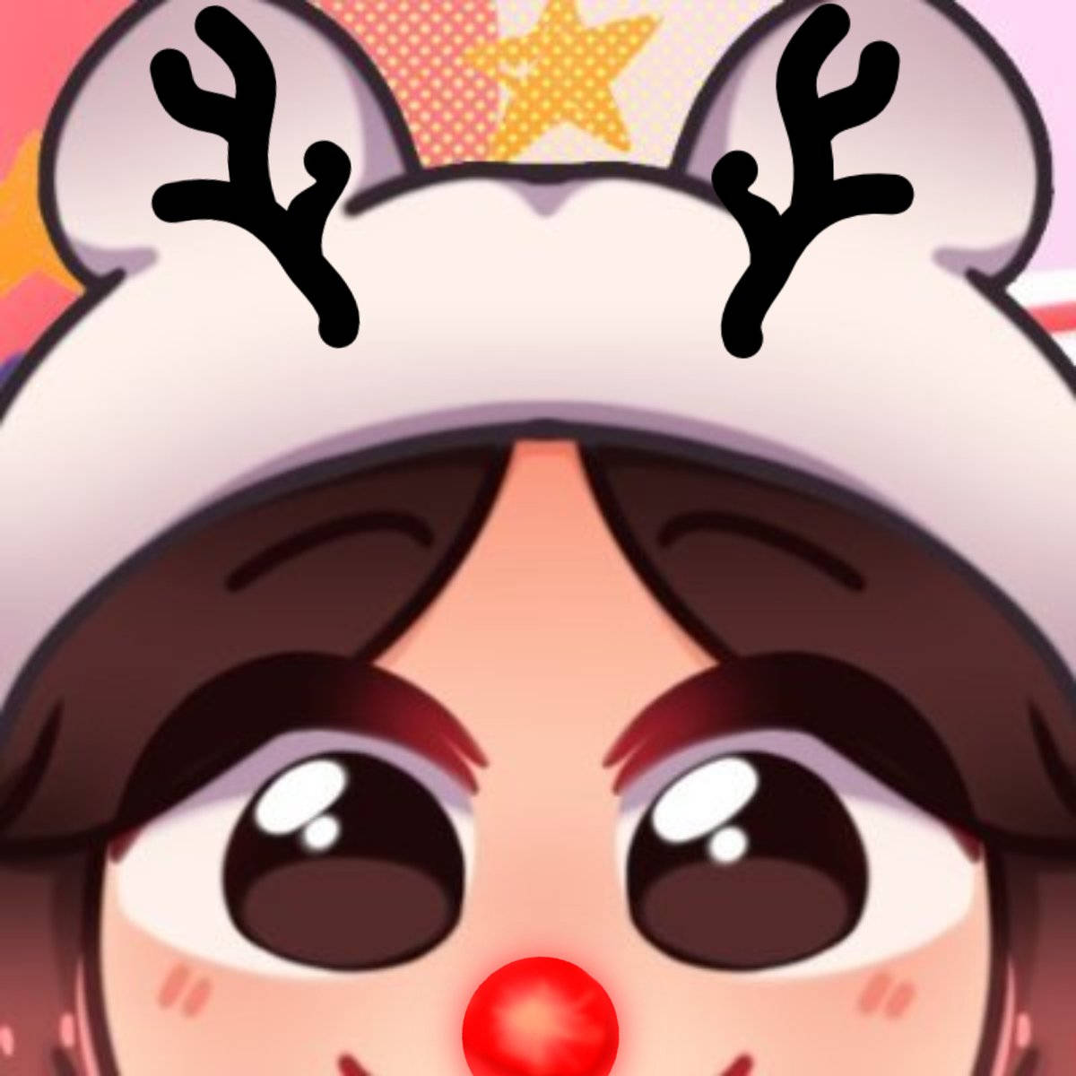 Різдвяна аватарка милої дівчини Шпалери