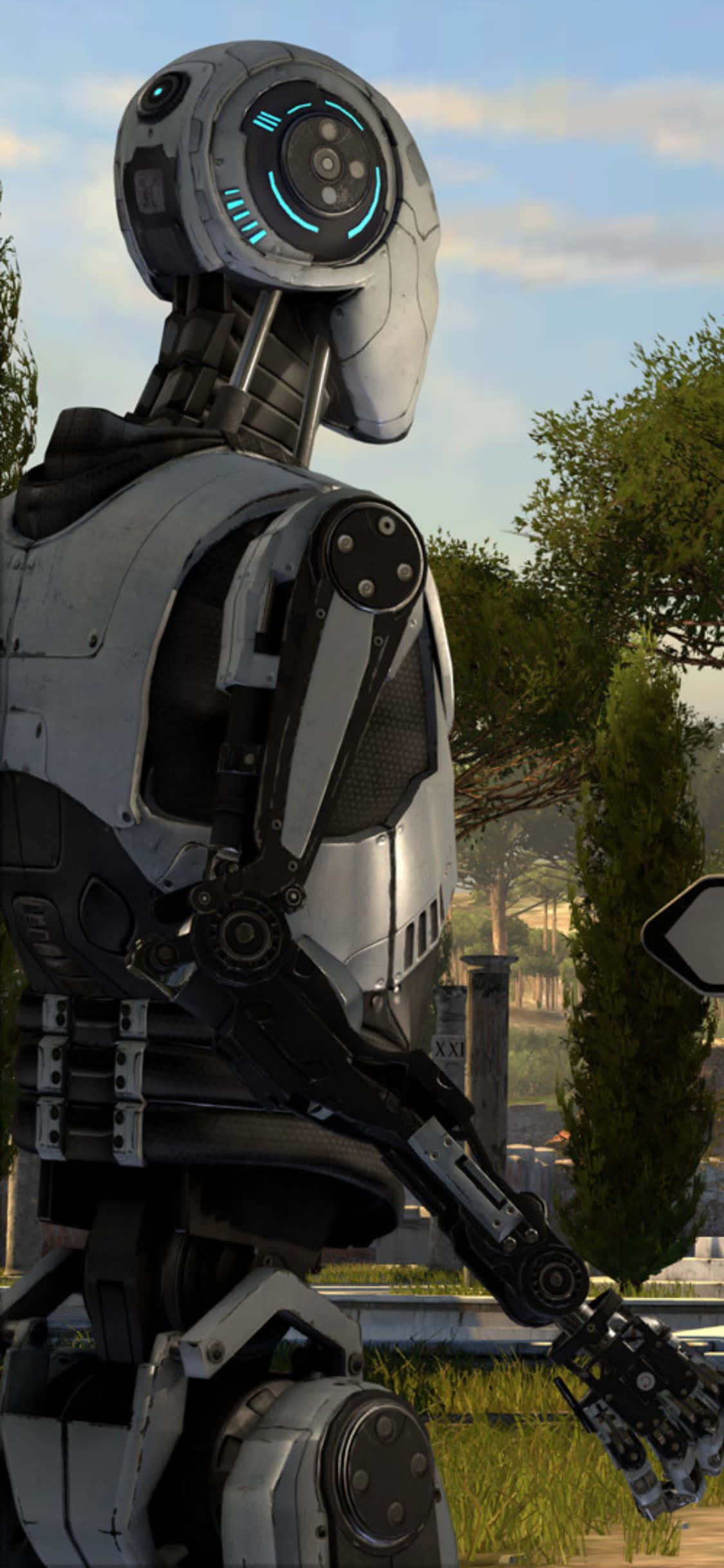 Решай головоломки и тренируй мозг с The Talos Principle на iPhone X Шпалери