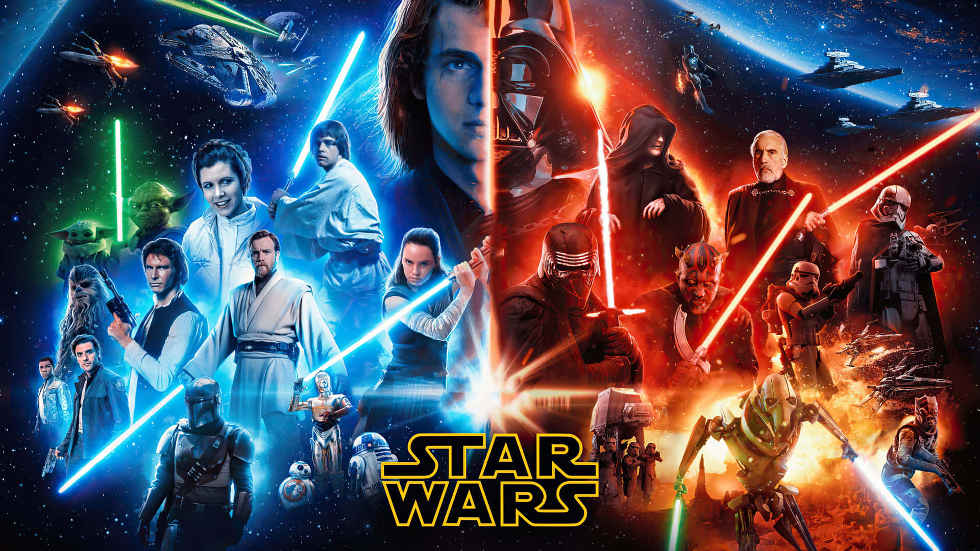 Фон Star Wars — Зоряні війни Шпалери
