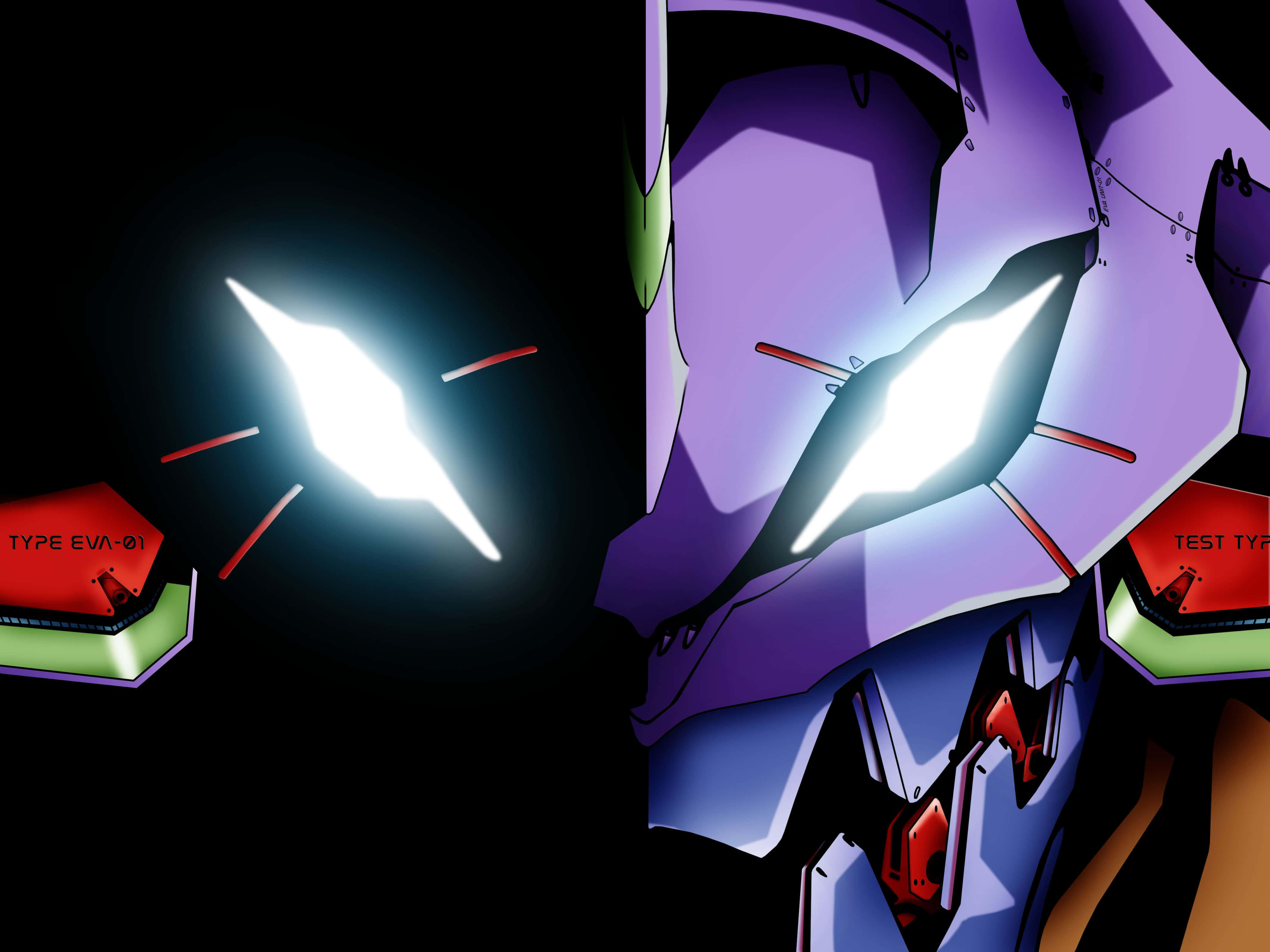 "Серце людини переповнюється емоціями в Neon Genesis Evangelion" Шпалери