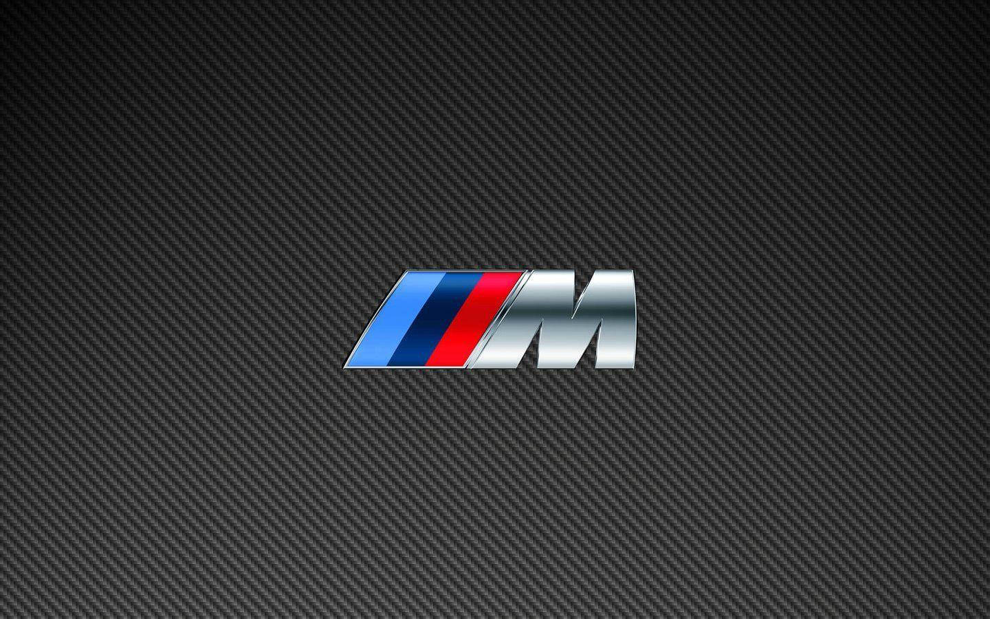 Серый узор логотип BMW M Шпалери