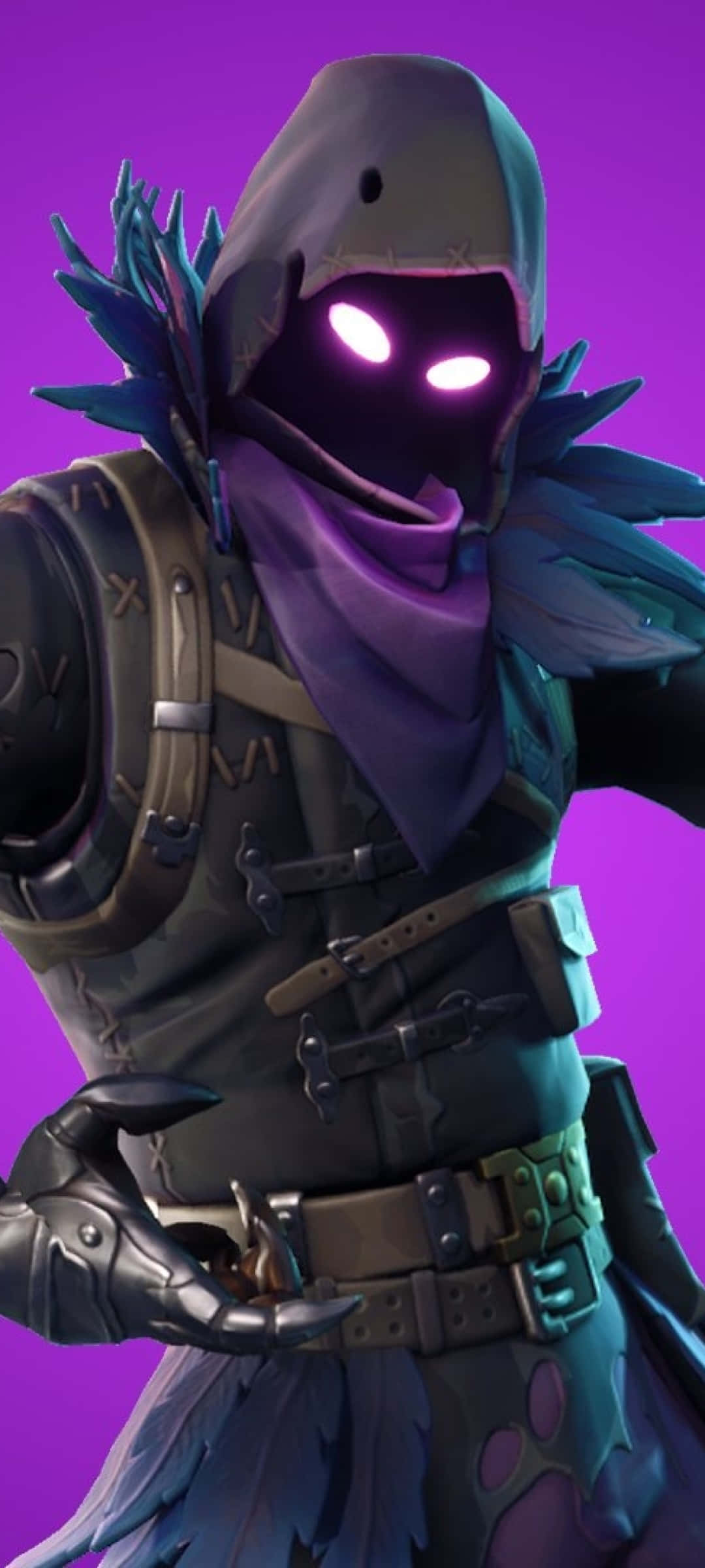 Скин Ворона из Fortnite — решающая битва добра и зла Шпалери