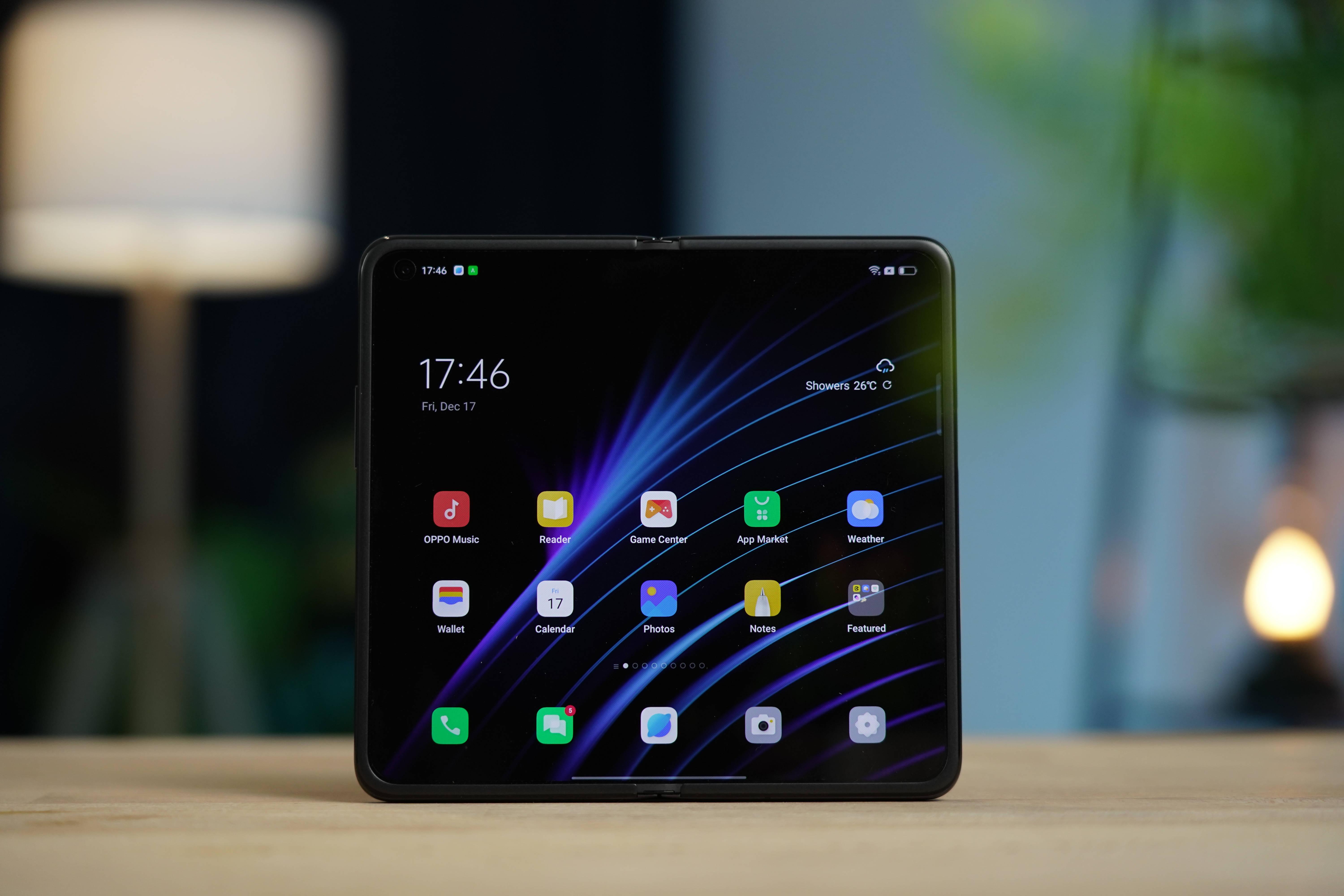 Складной смартфон Oppo Find N Шпалери