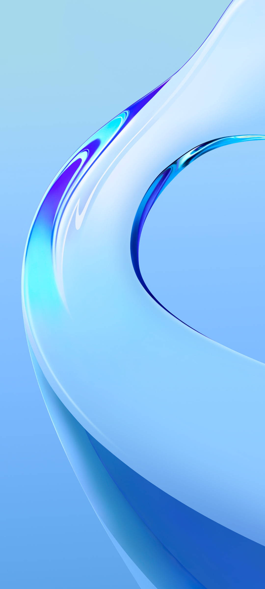 Скляний синій Vivo Y20 Шпалери