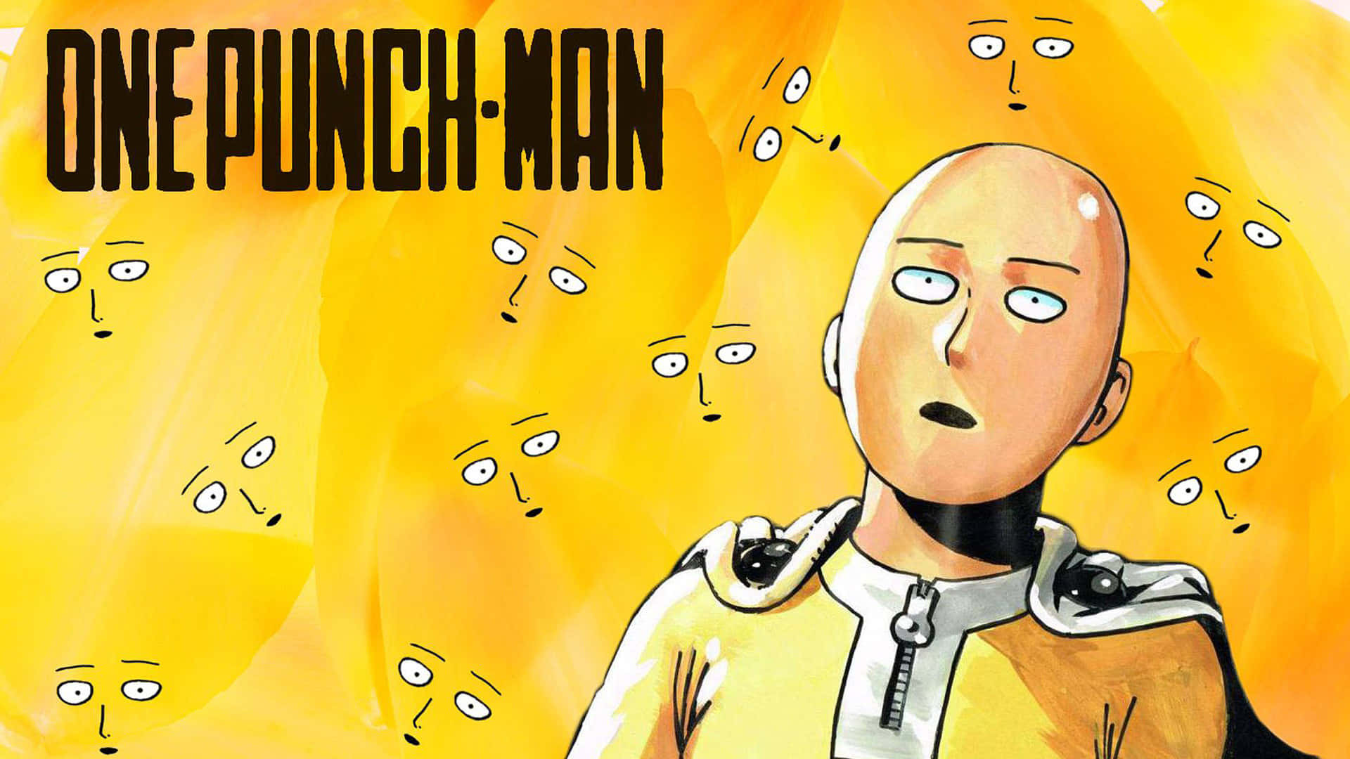 Смішна аніме аватарка One Punch-Man Шпалери
