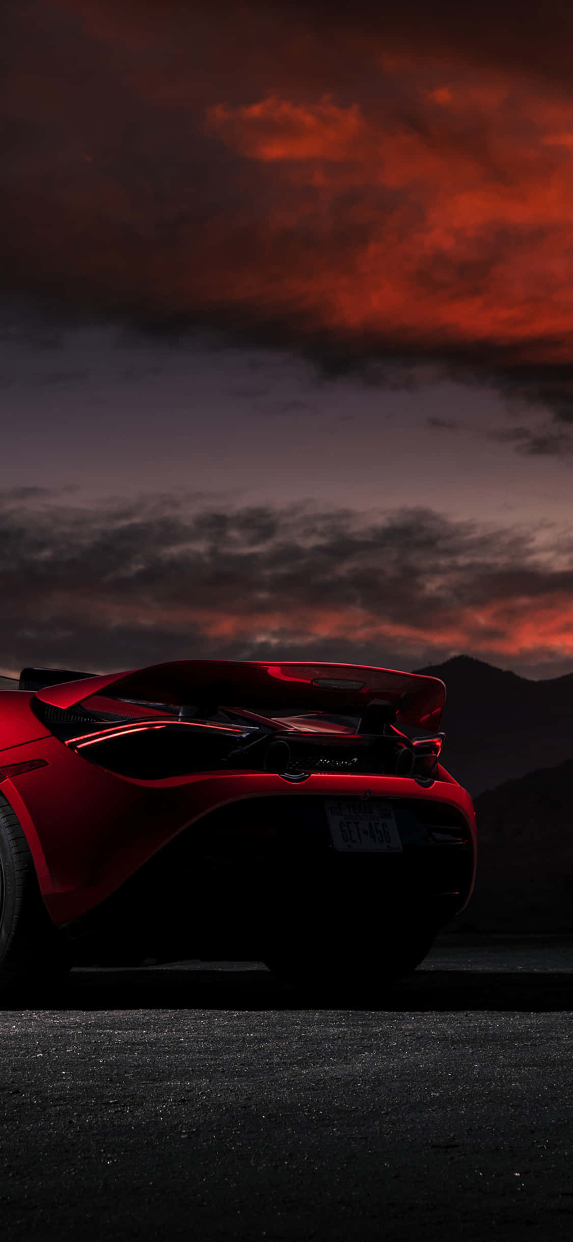 Настроен на скорость и стиль: iPhone Xs McLaren 720s Шпалери
