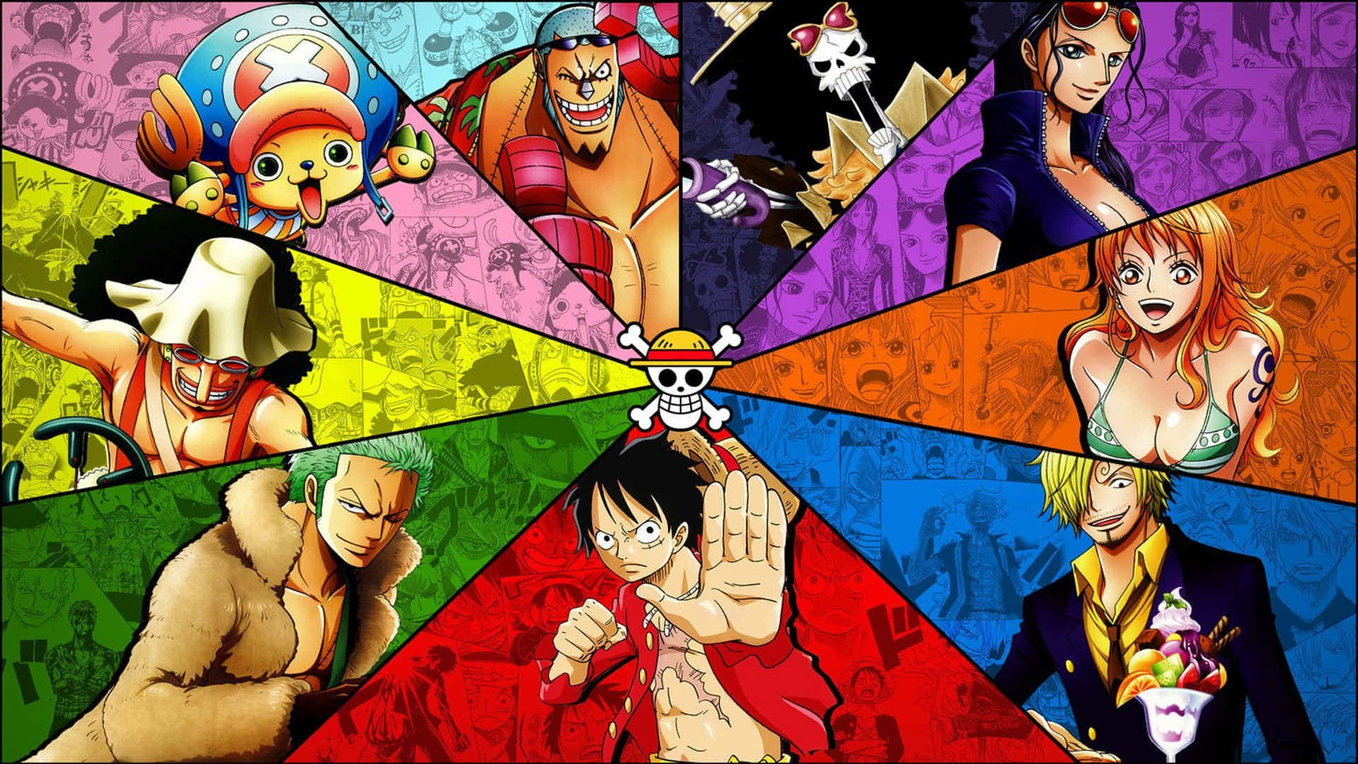 Солом'яні Капелюхи One Piece Аніме Шпалери