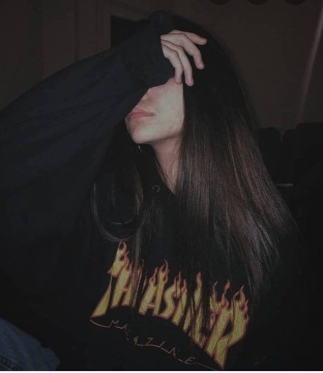 Спокійна впевненість у худі Thrasher Шпалери
